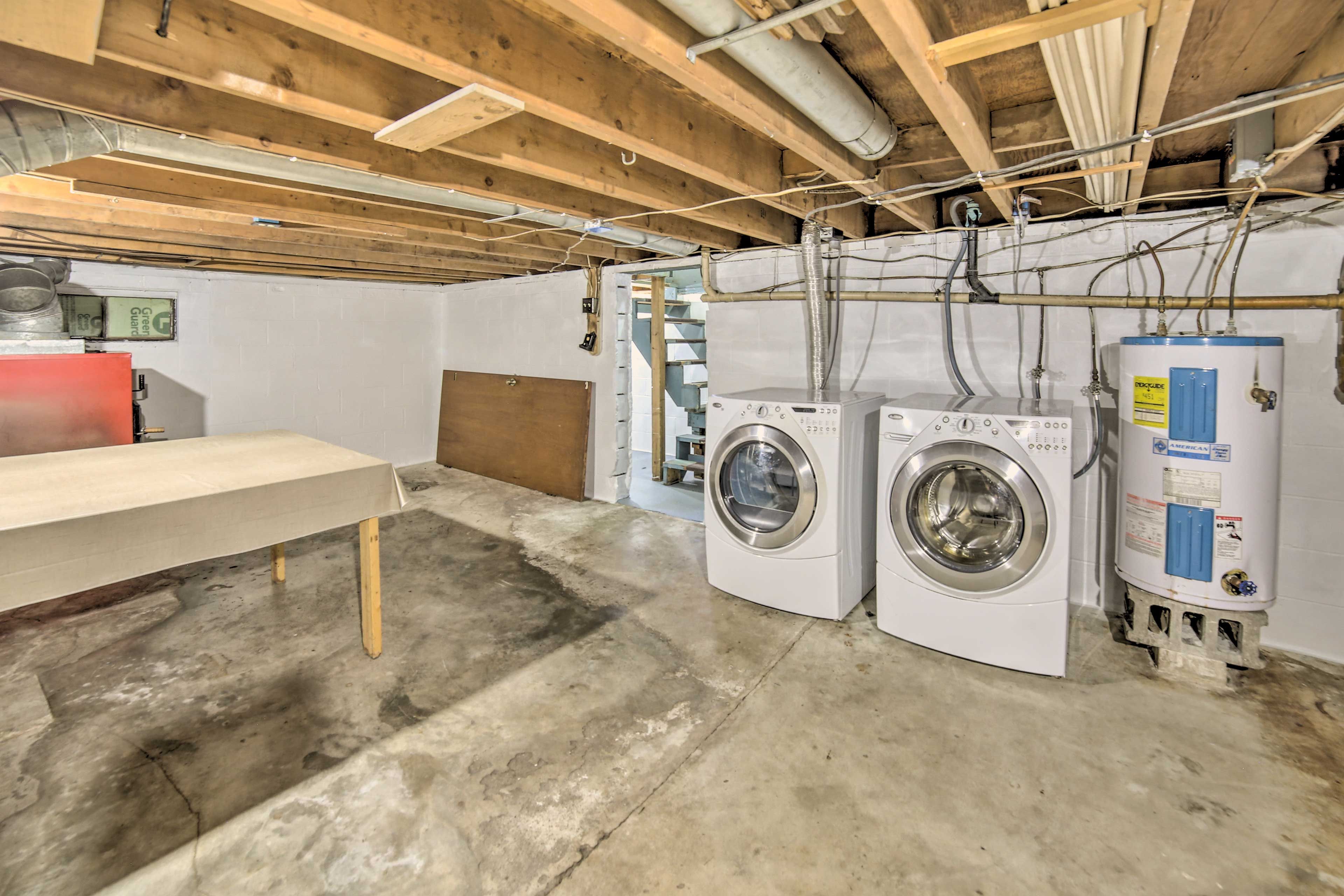 Laundry Room | Laundry Detergent Provided