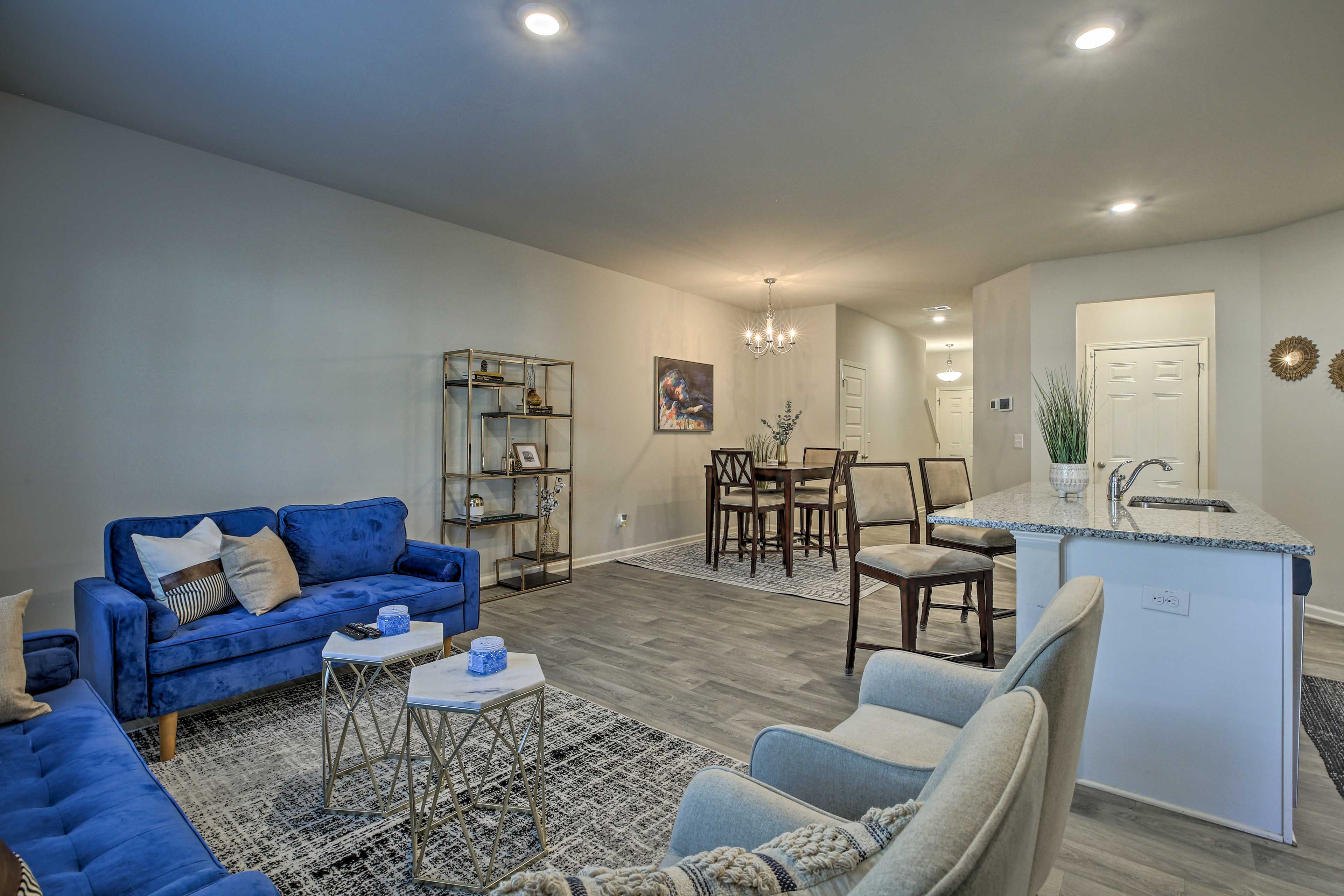 Living Room | Central Air Conditioning & Heating