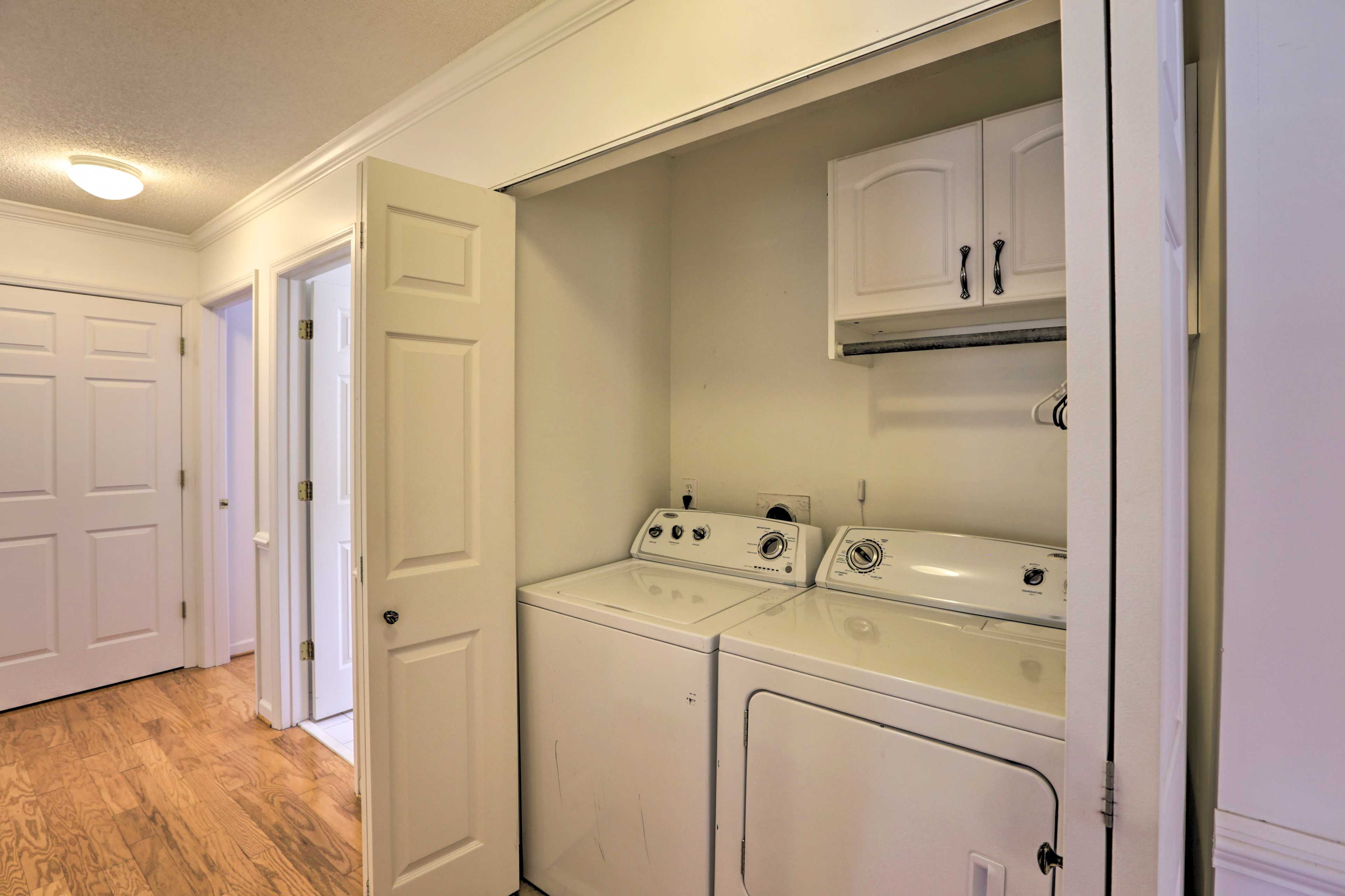 In-Unit Laundry | 1st Floor | Laundry Detergent