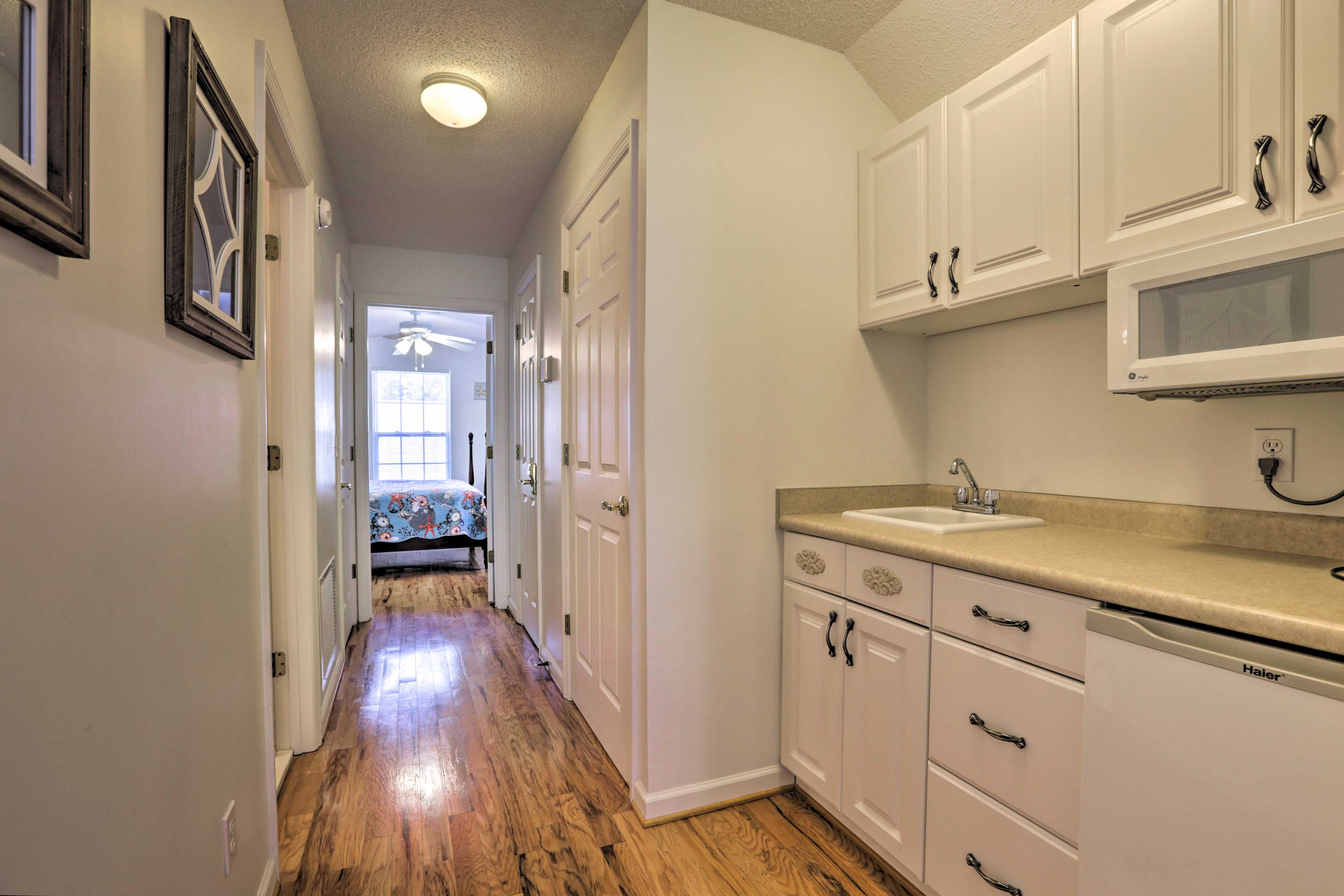 Kitchenette | 2nd Floor | Microwave | Refrigerator | Coffee Maker