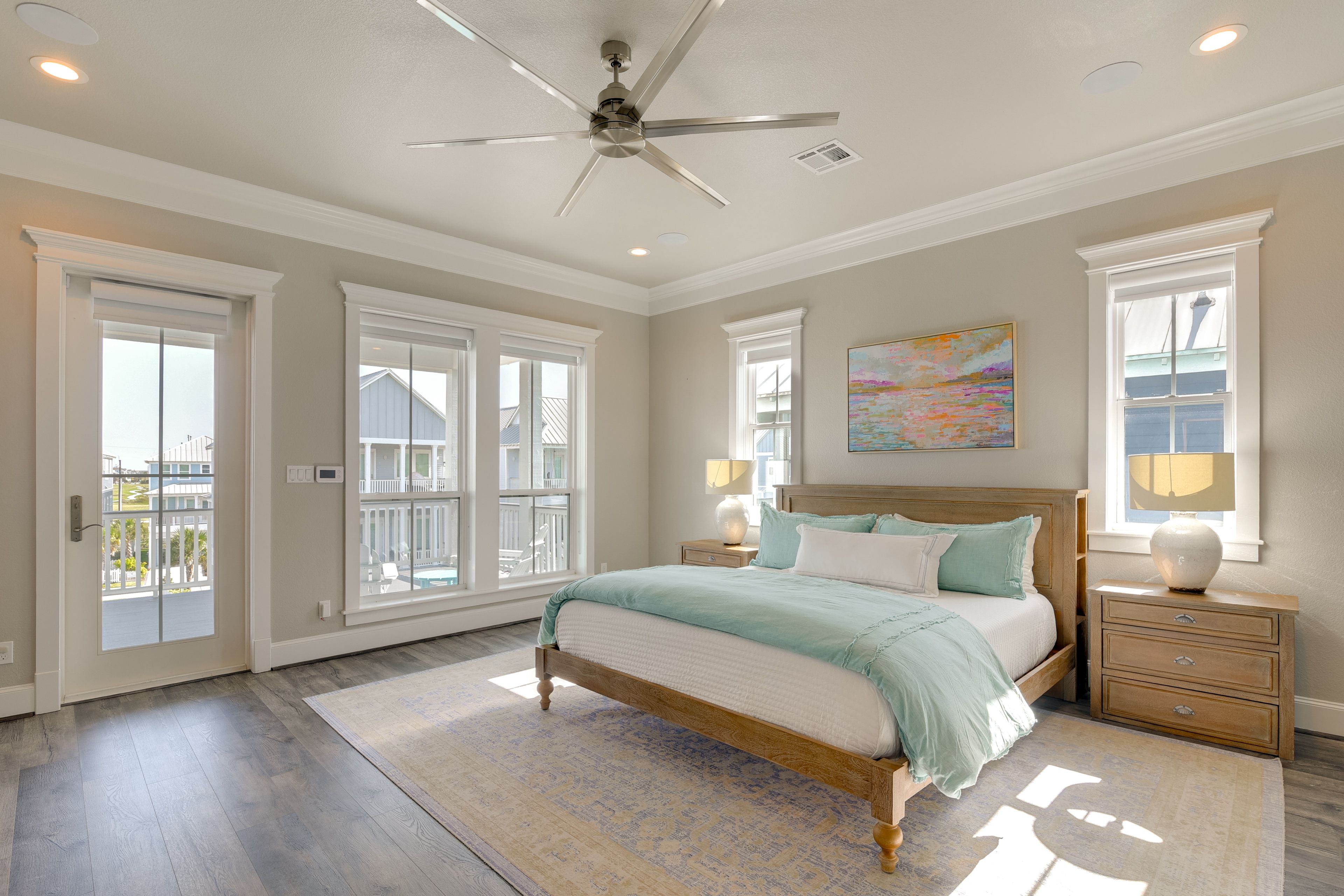 Bedroom 3 (Primary Suite) | King Bed | En-Suite Bath | Gas Fireplace | 2nd Floor