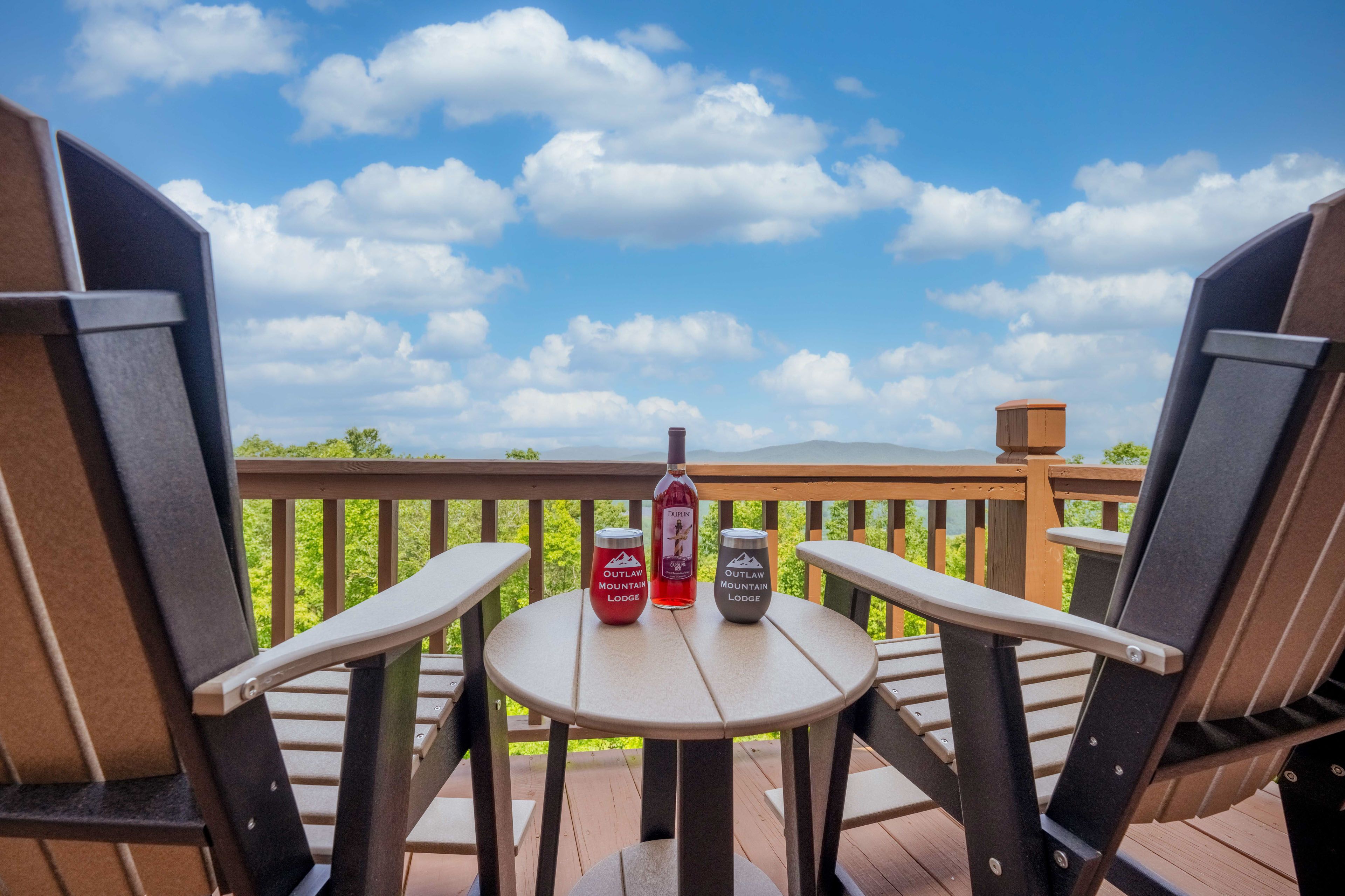Private 2-Story Deck | Smoky Mountain Views