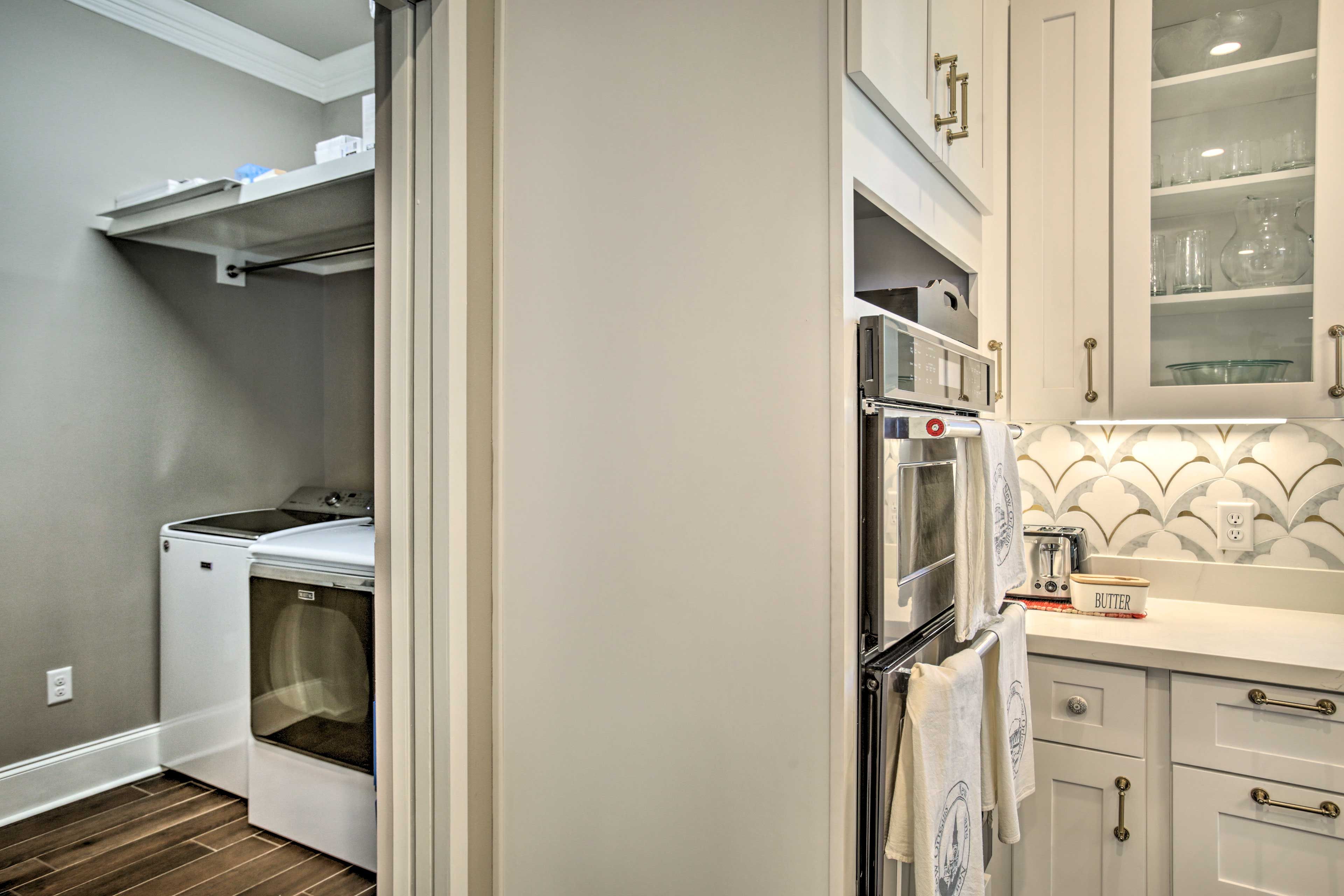 Laundry Room | Detergent Provided