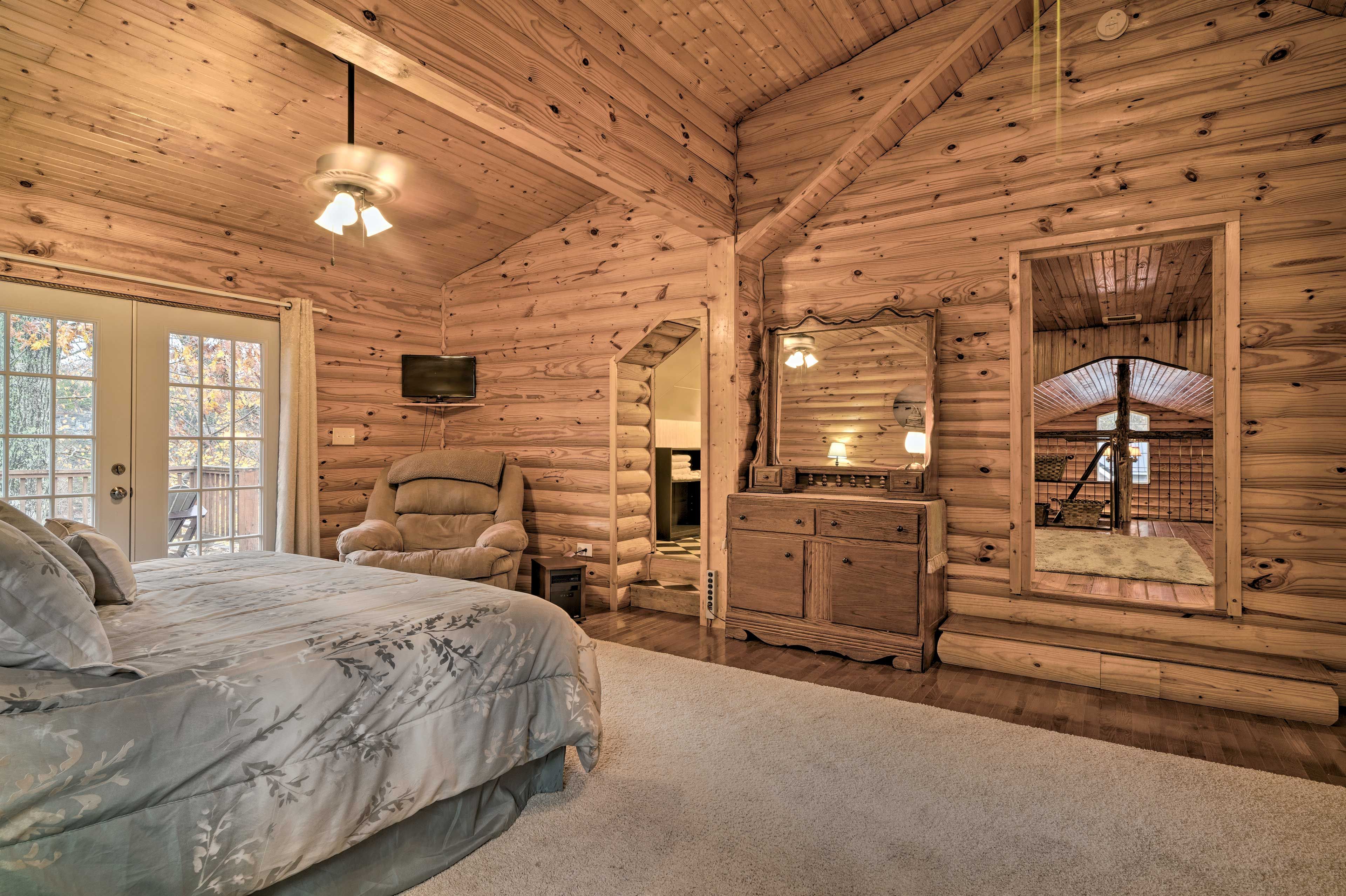 Bedroom 3 | Stairs Required | Smart TV