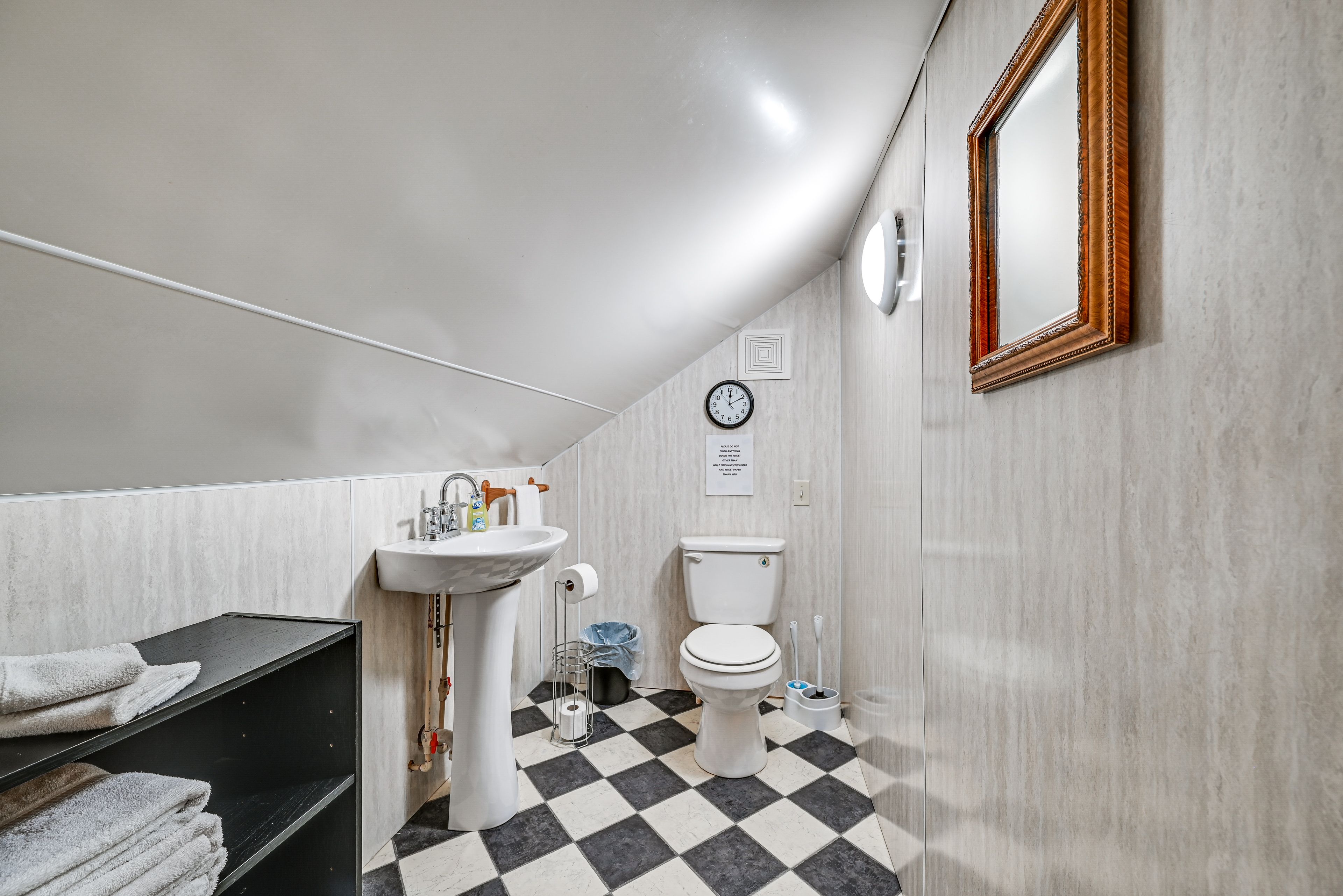 Half Bathroom | Hair Dryer