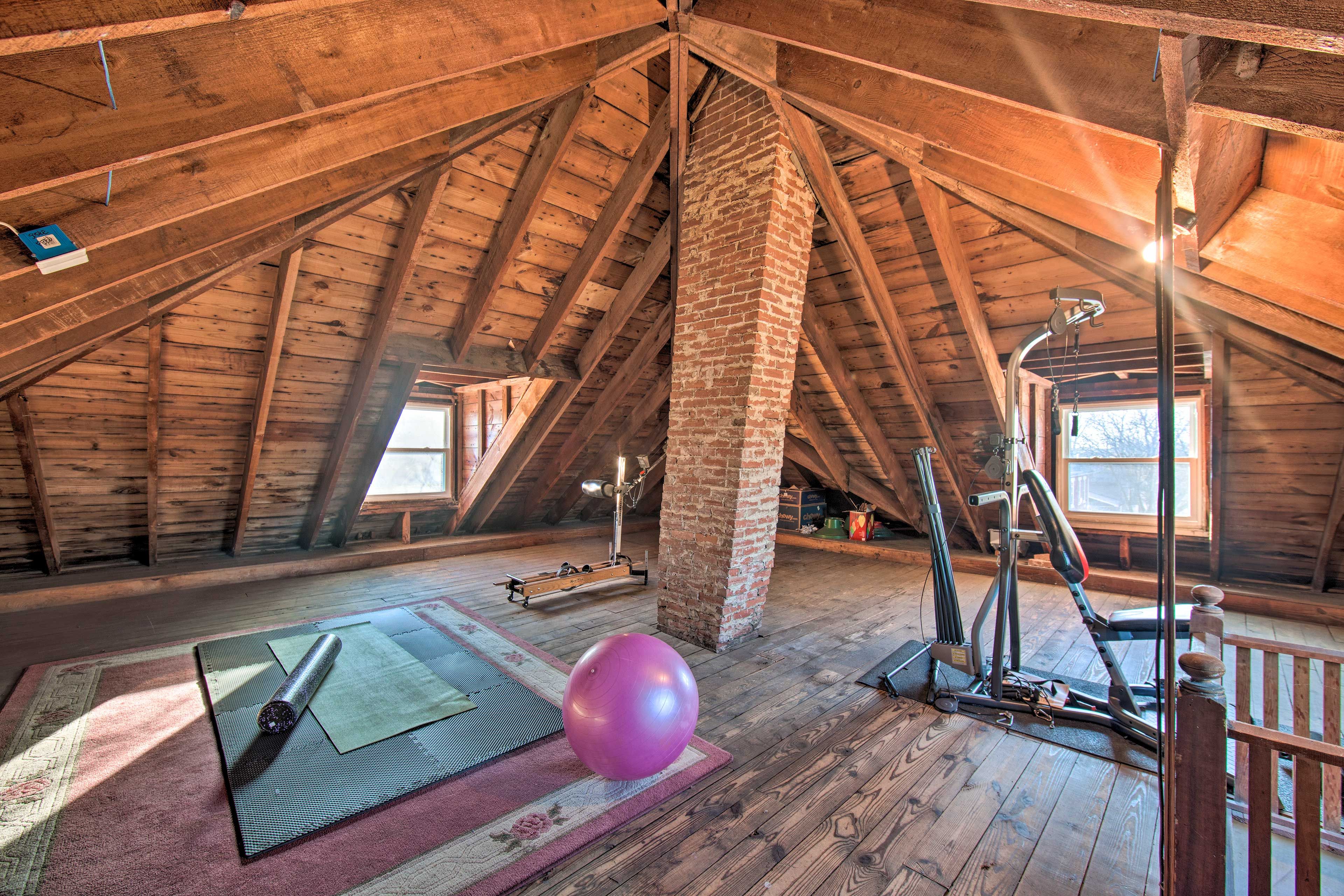 Workout Room | 3rd Floor | Yoga Supplies | NordicTrack | Bowflex
