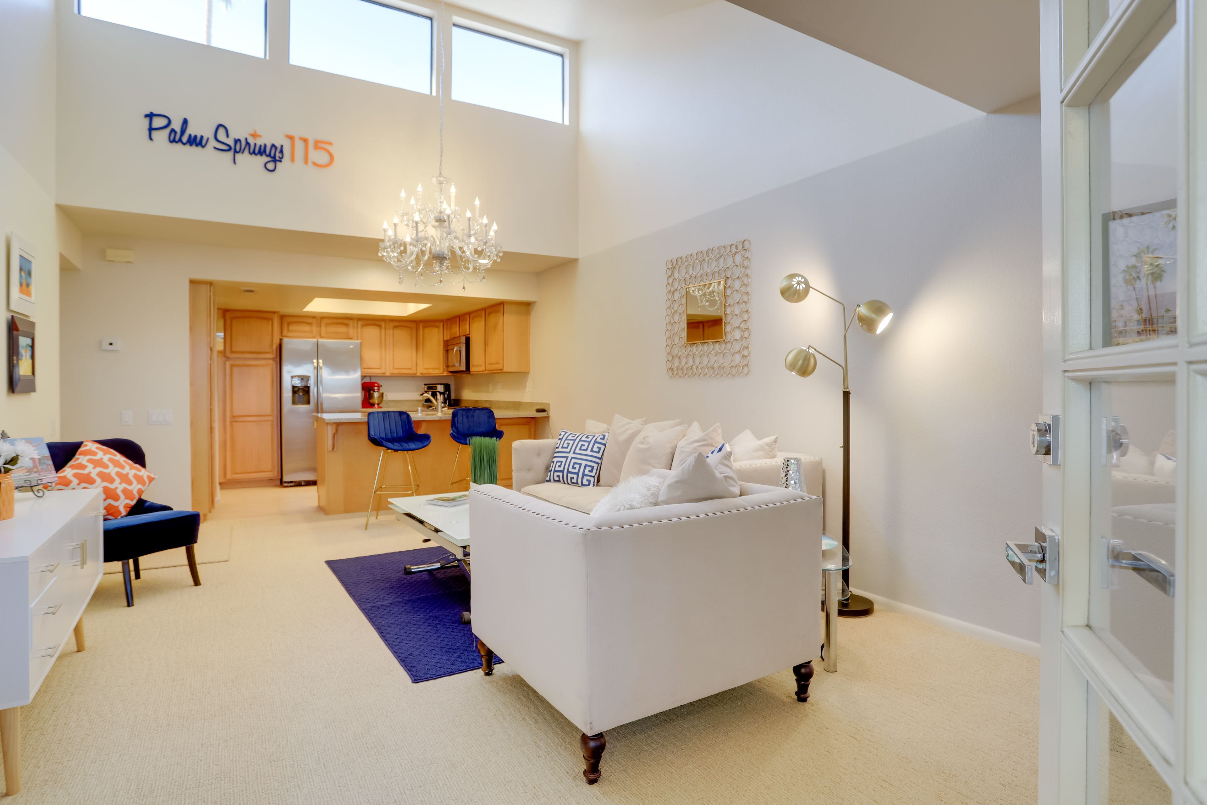 Living Room | Central Heat & A/C | Free WiFi