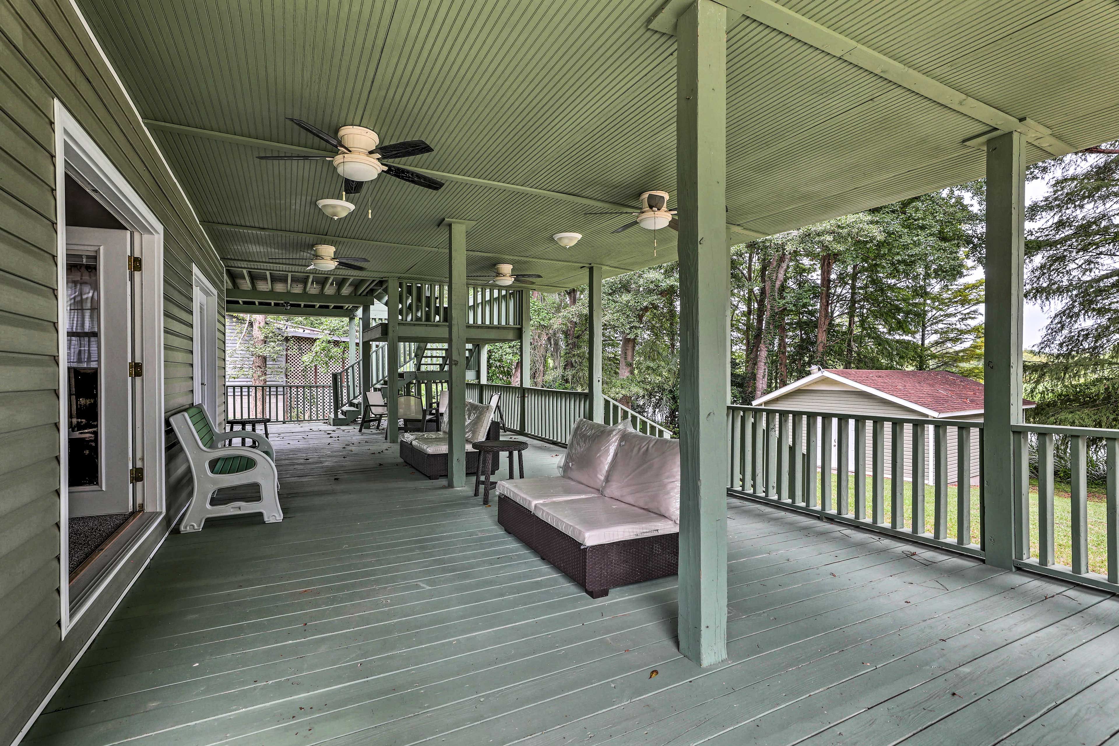 Covered Deck