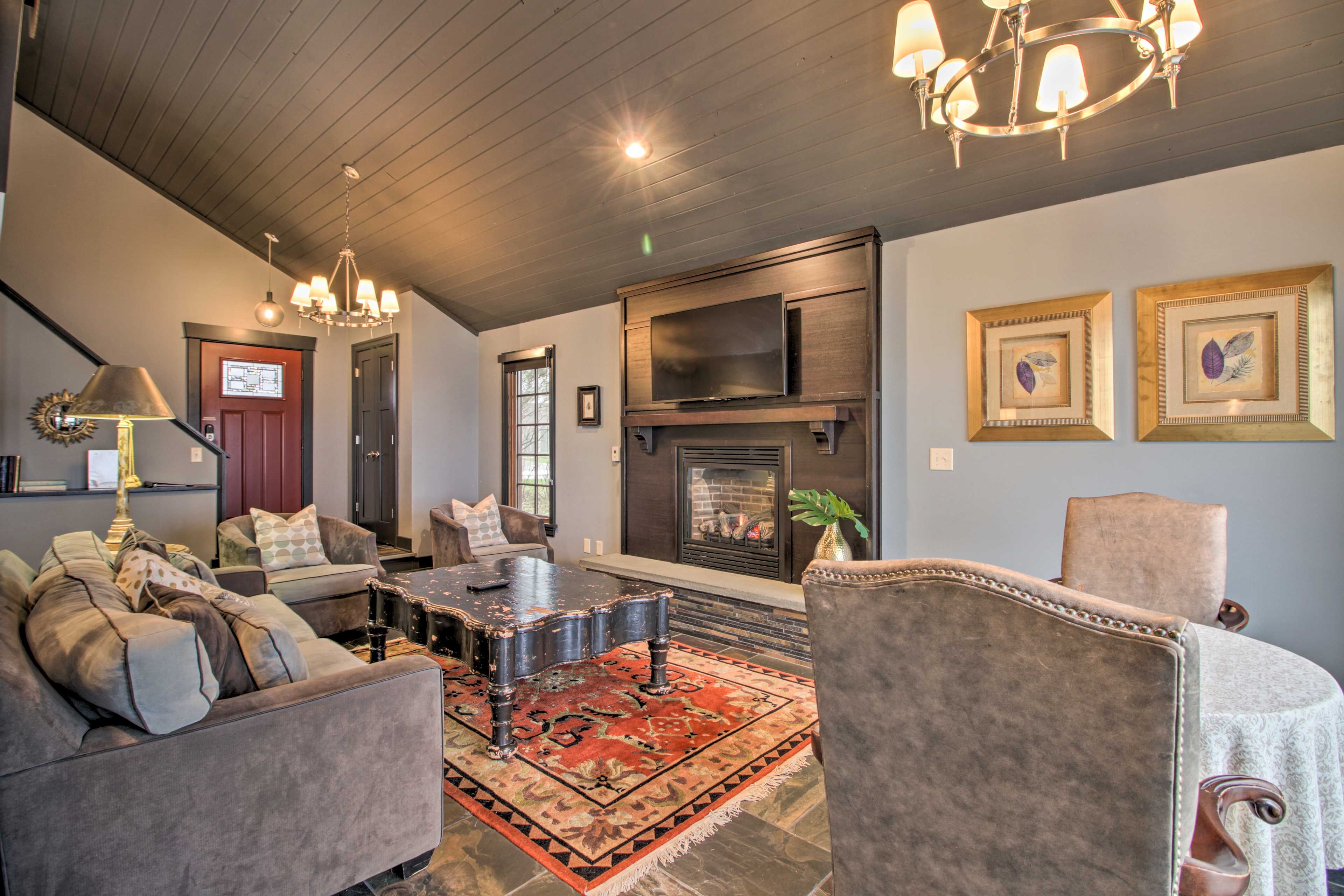 Living Room | Central Heat & A/C