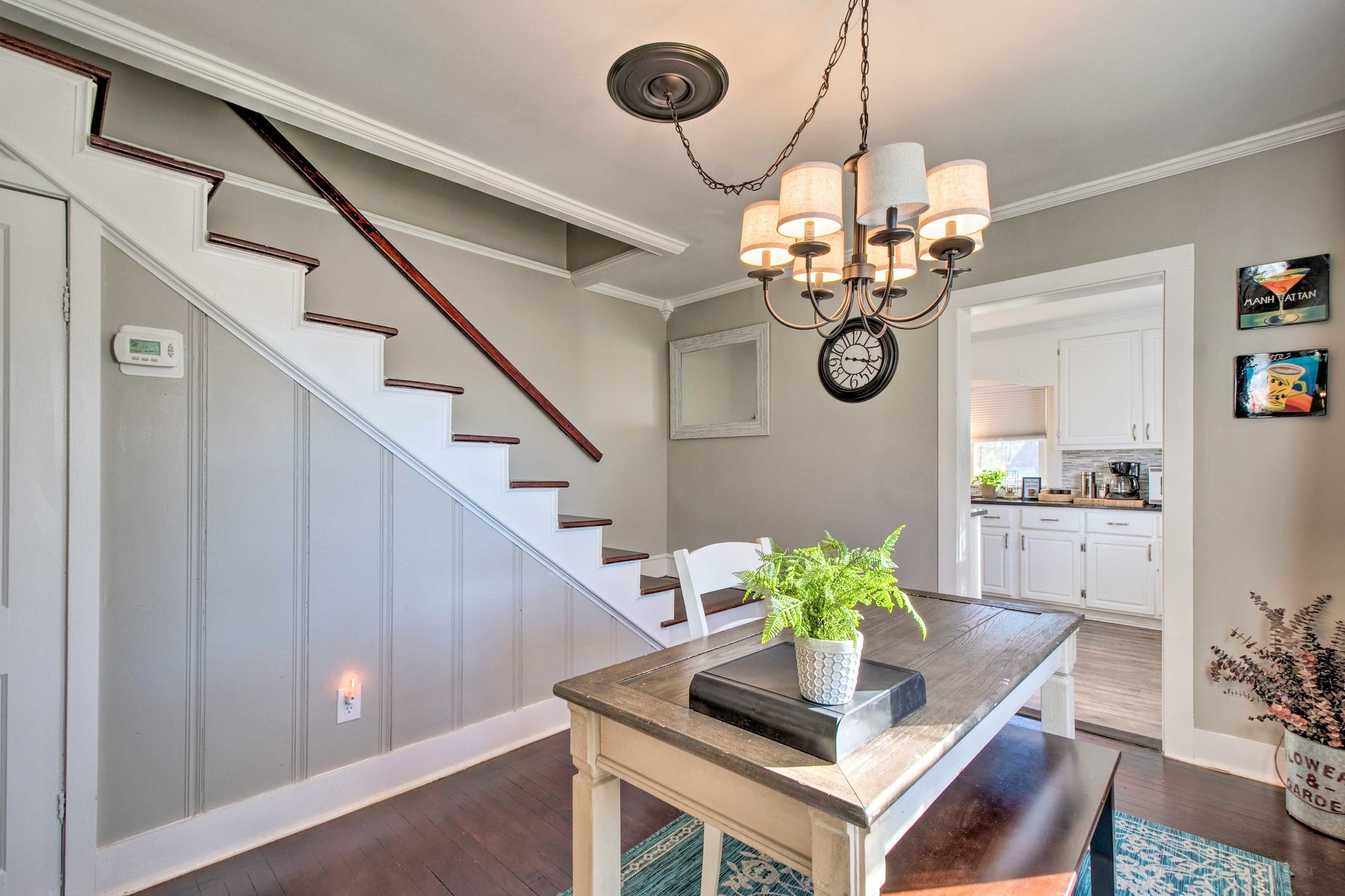 Dining Area | Stairs to Loft