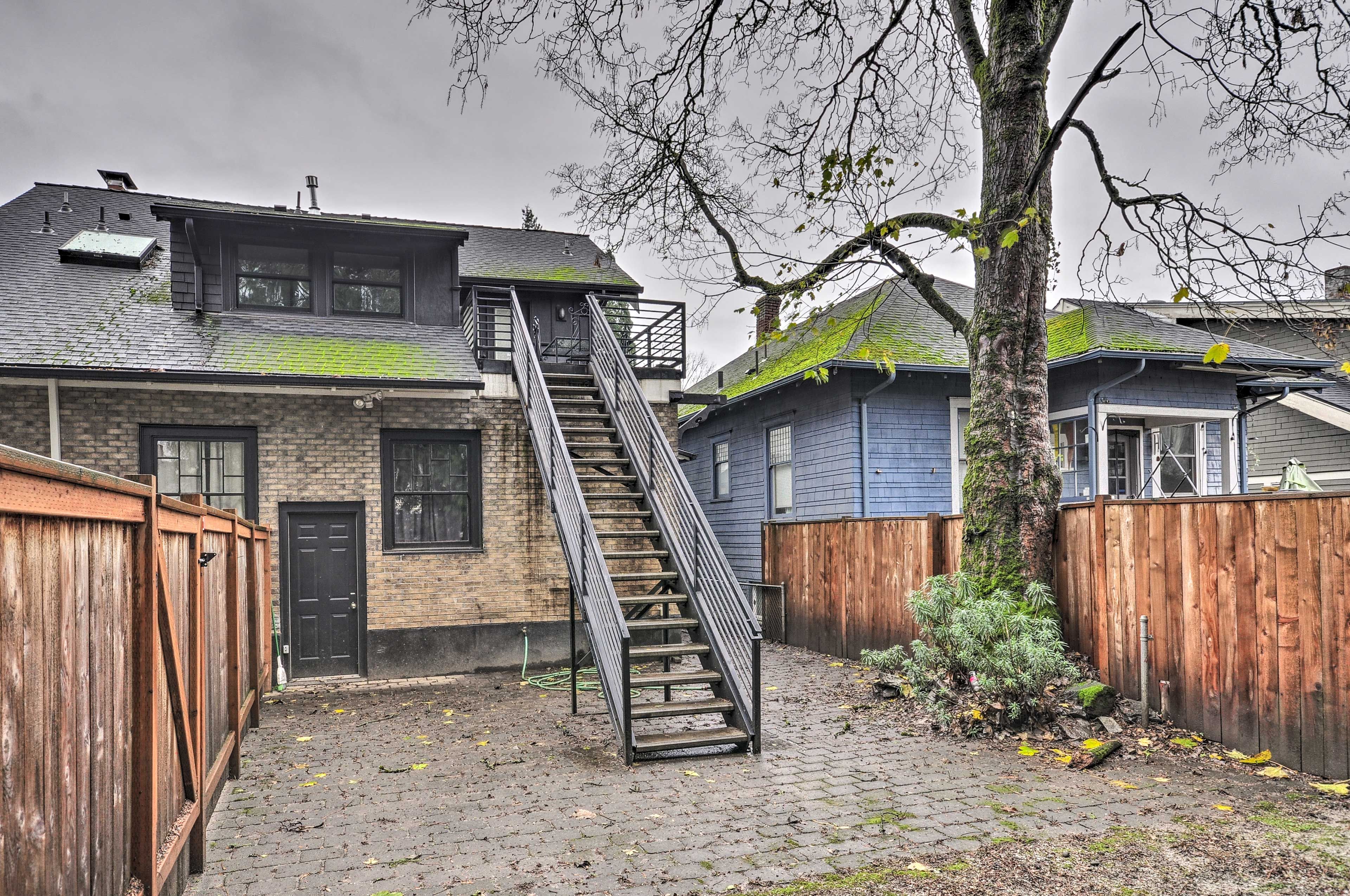 Home Exterior | Stairs Required