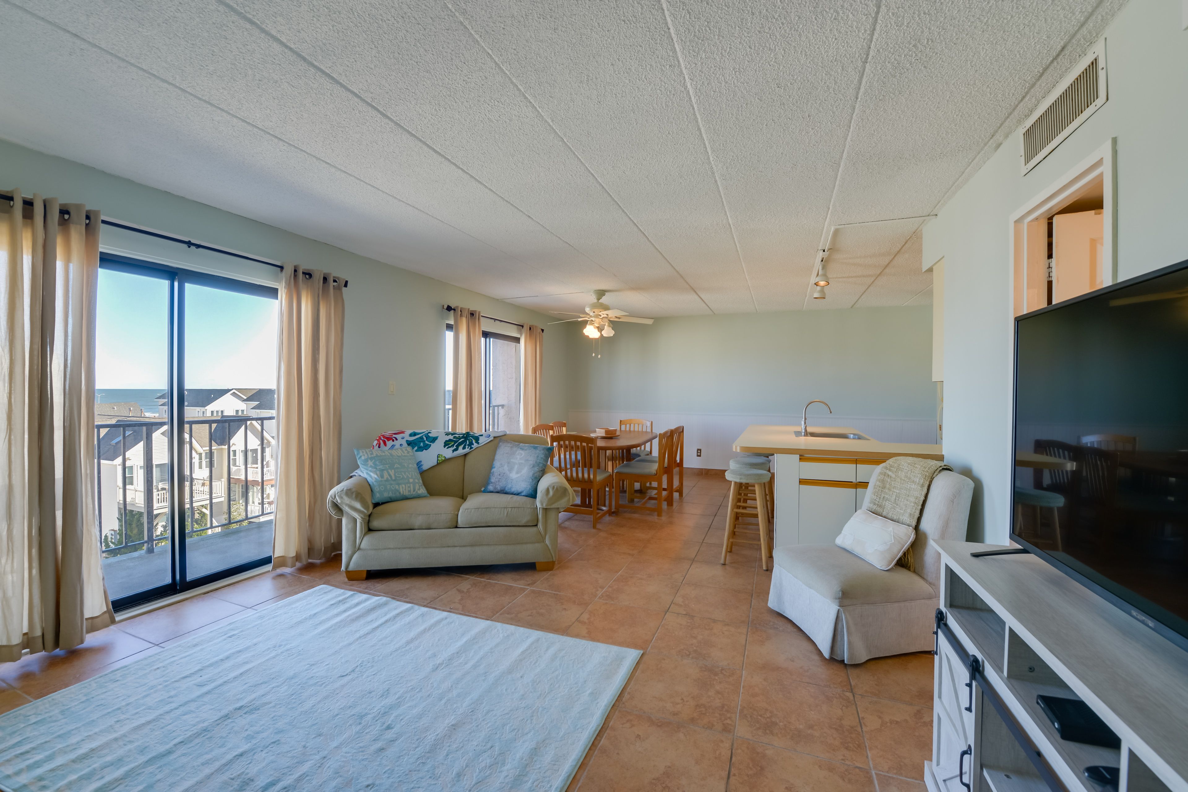 Living Room | 2nd Floor | Sleeper Sofa | Free WiFi | Central Heat & A/C