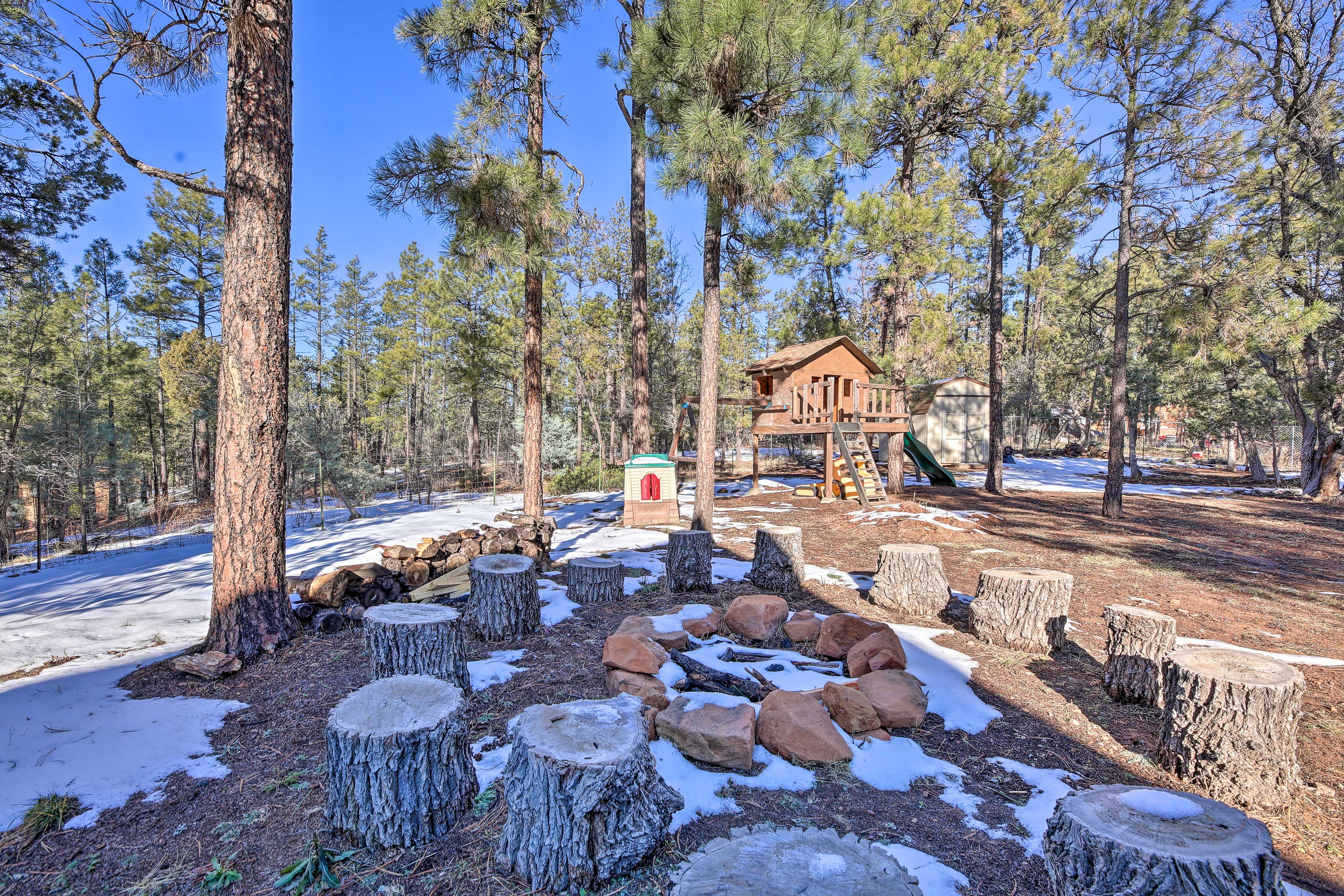 Fire Pit & Playground