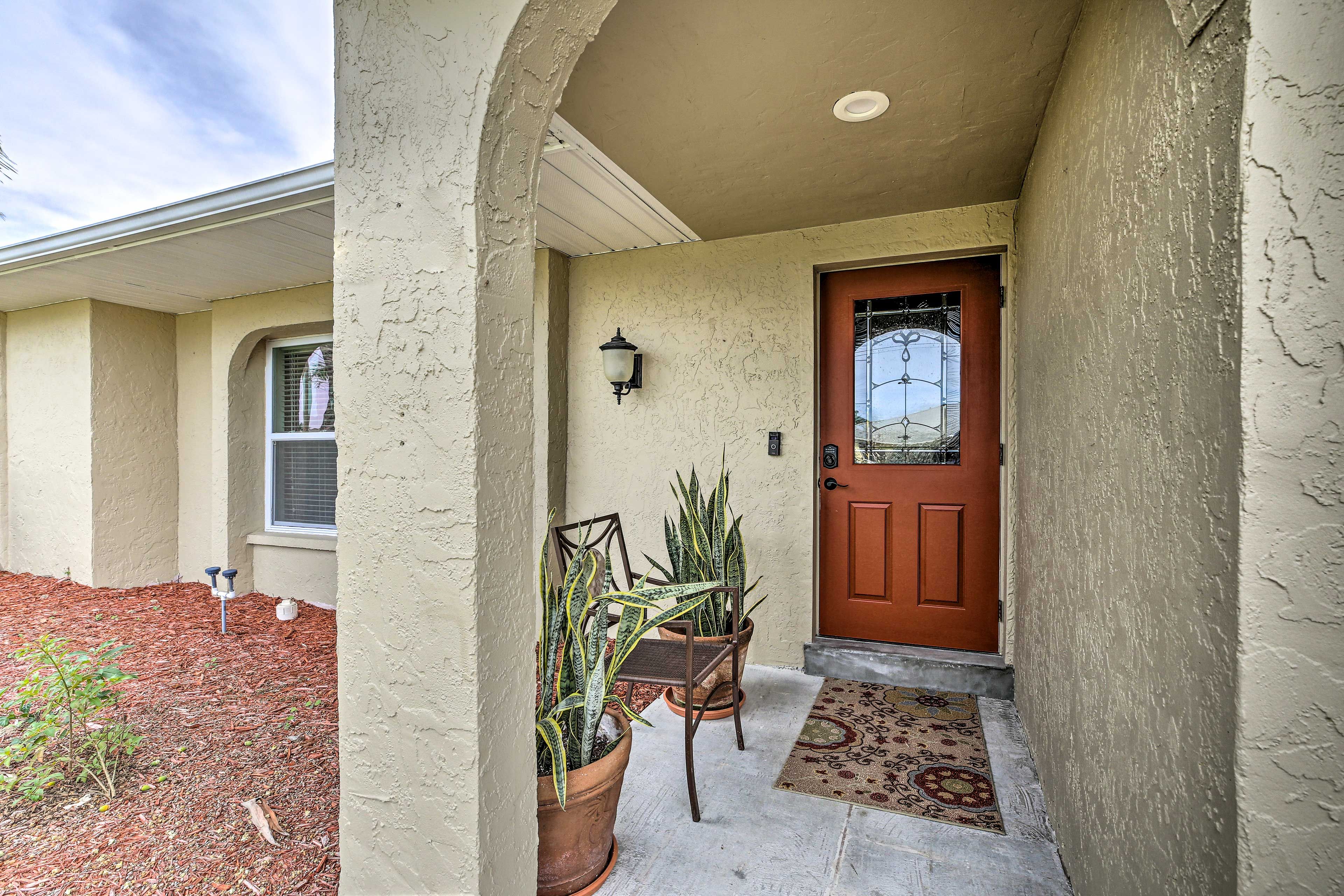 Front Entrance | 2 Steps Required | Single-Story Interior