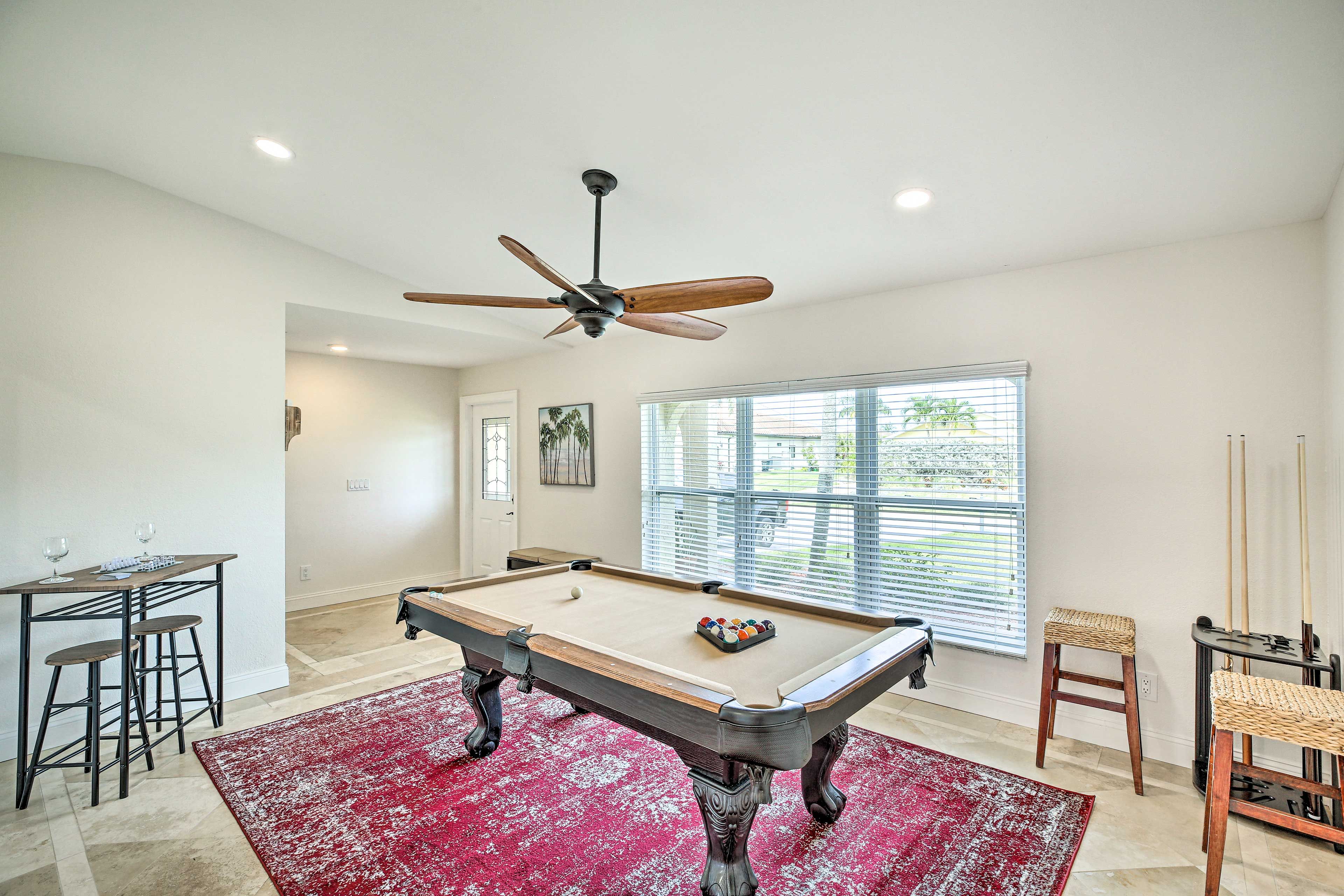 Front Room | Pool Table