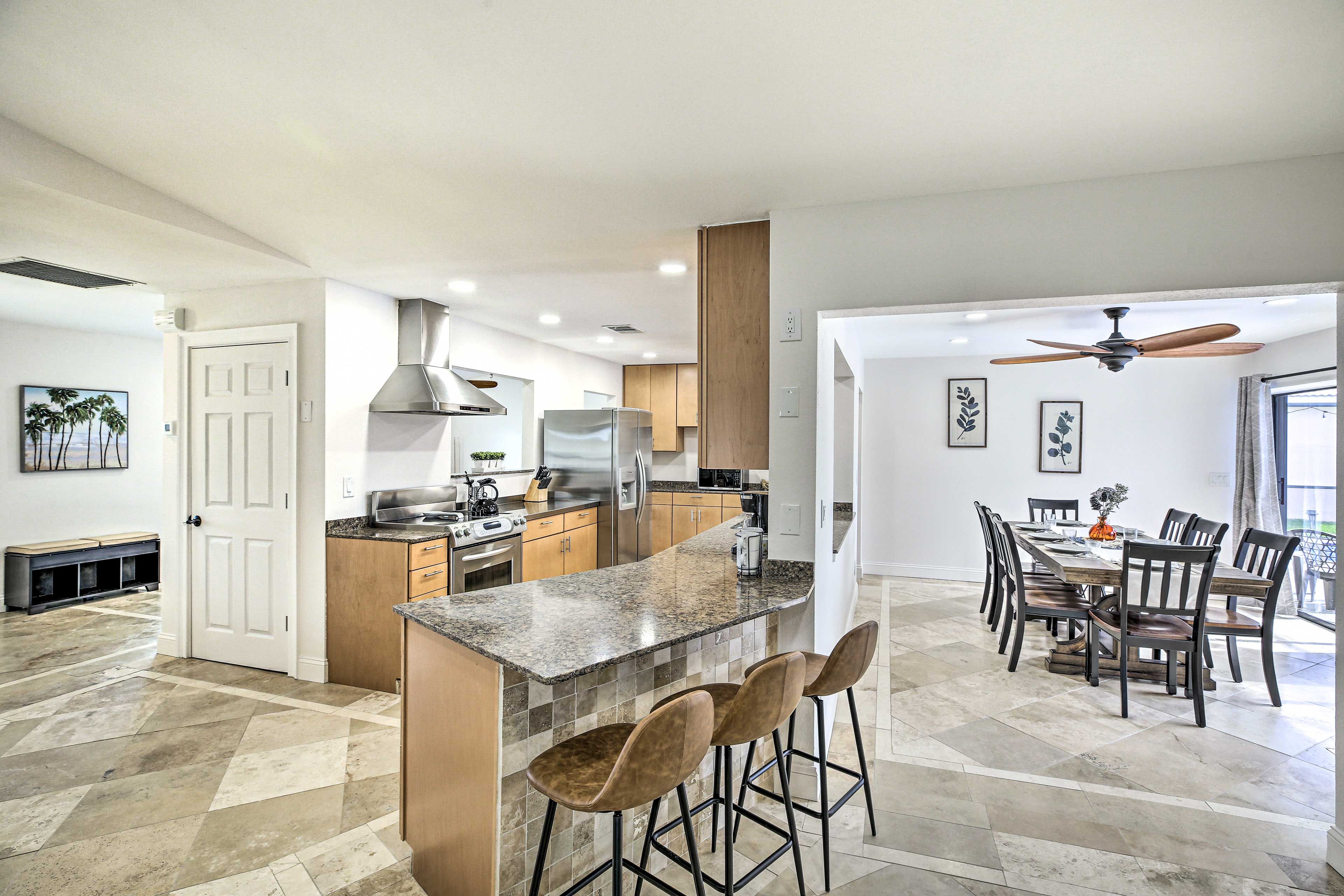 Fully Equipped Kitchen | Cooking Basics Provided