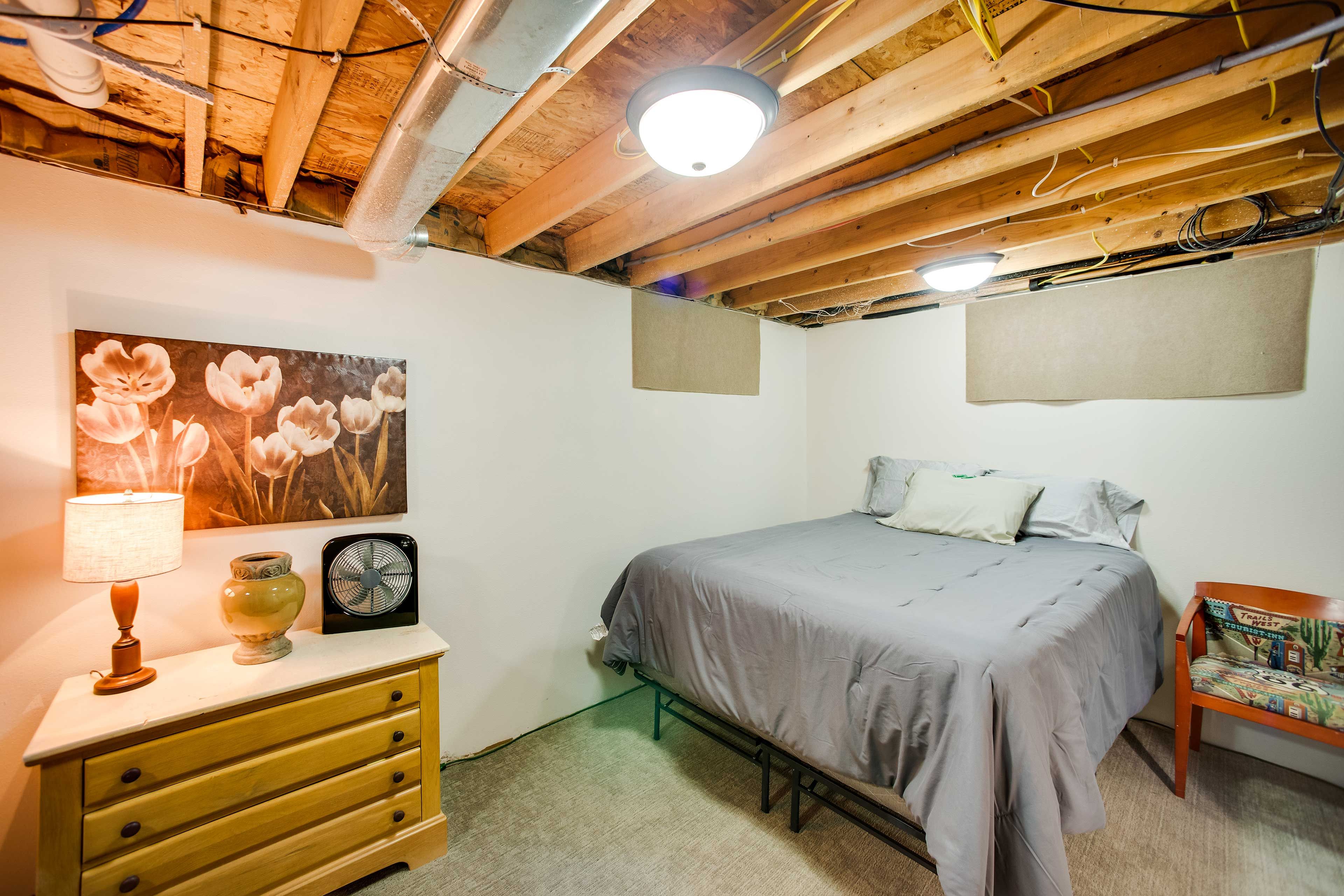 Bedroom 3 | Queen Bed | Twin Bed | Basement
