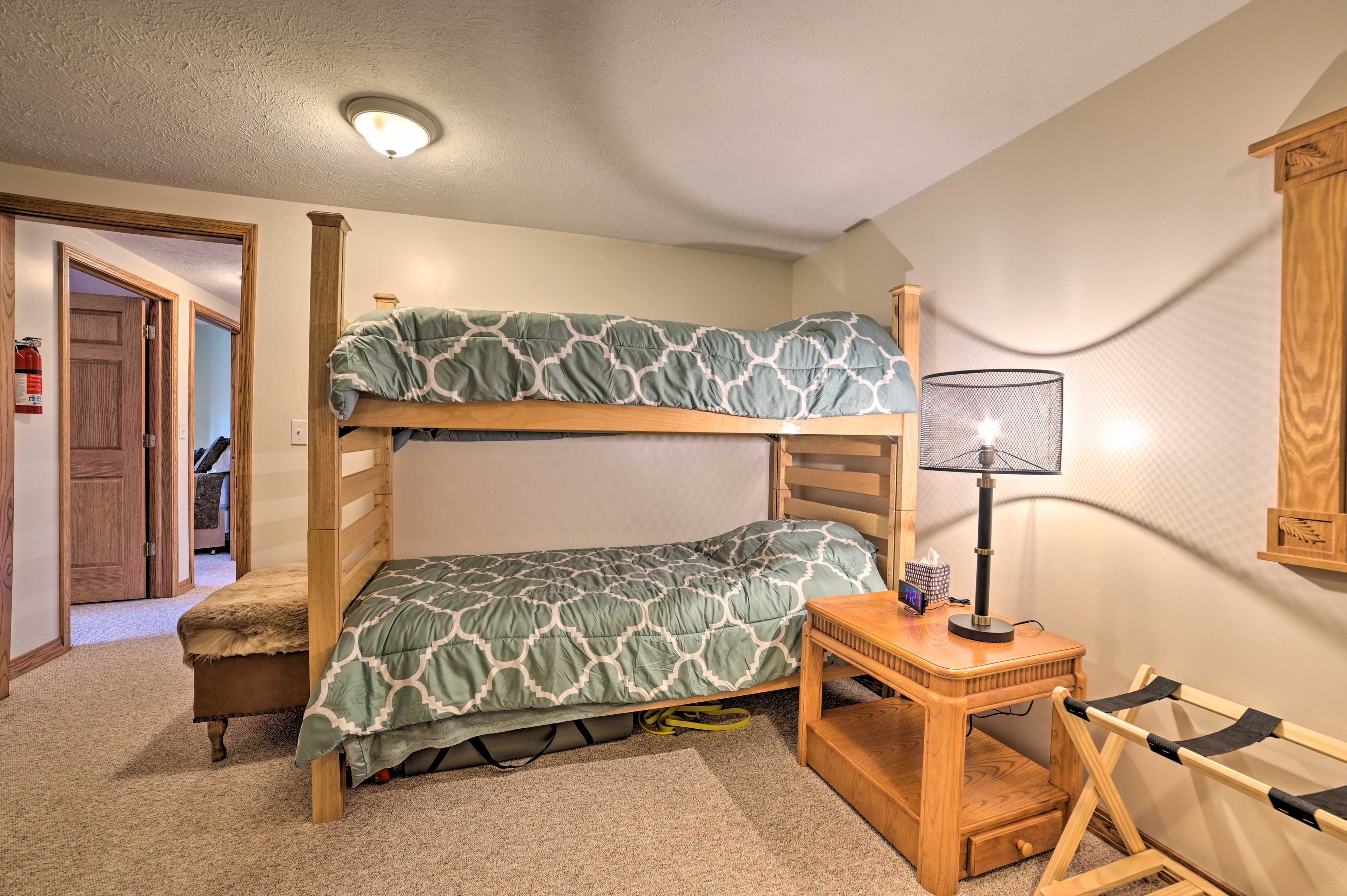 Bedroom 3 | Twin Bunk Bed | Ground Floor