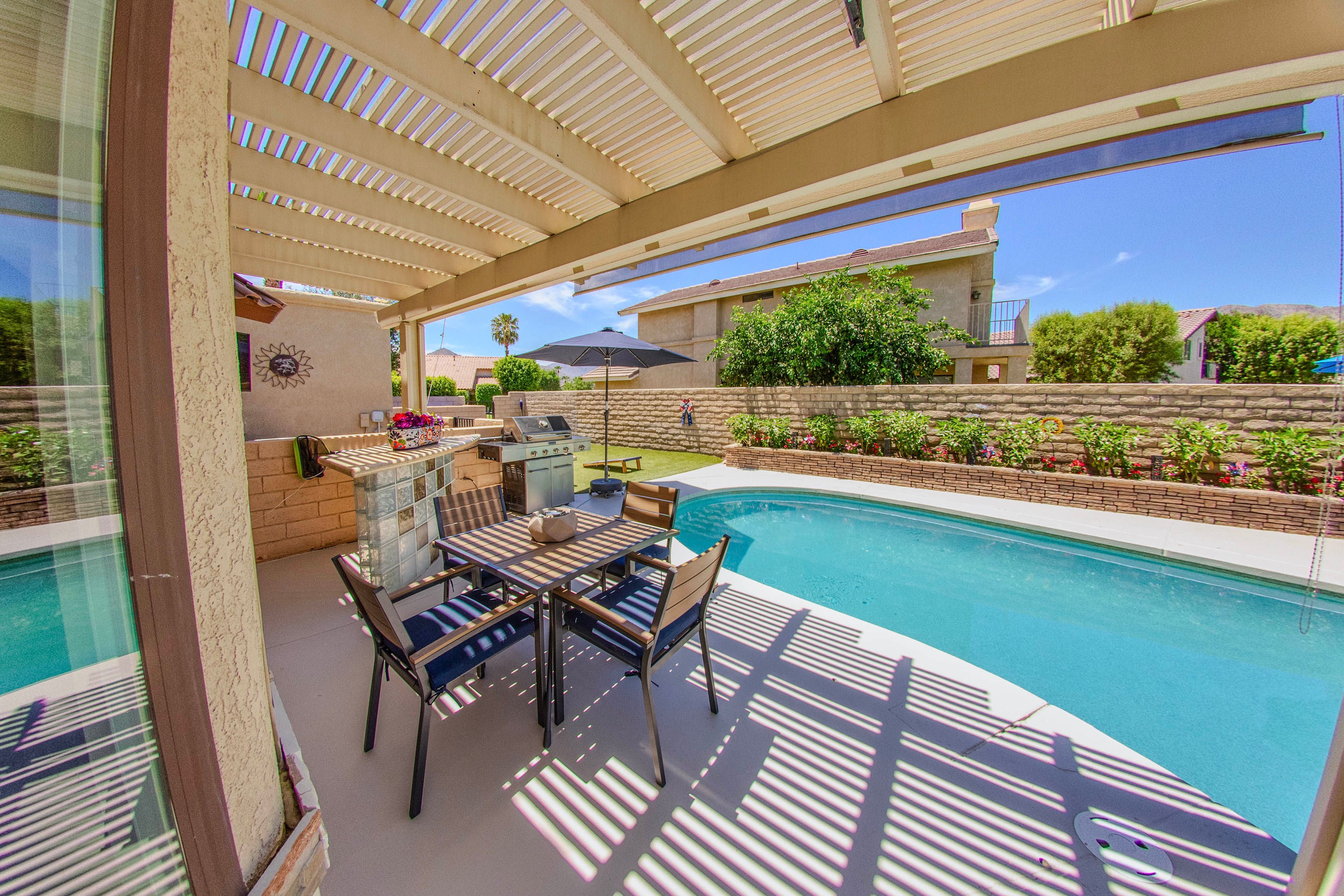 Exterior | Furnished Patio | Private Pool
