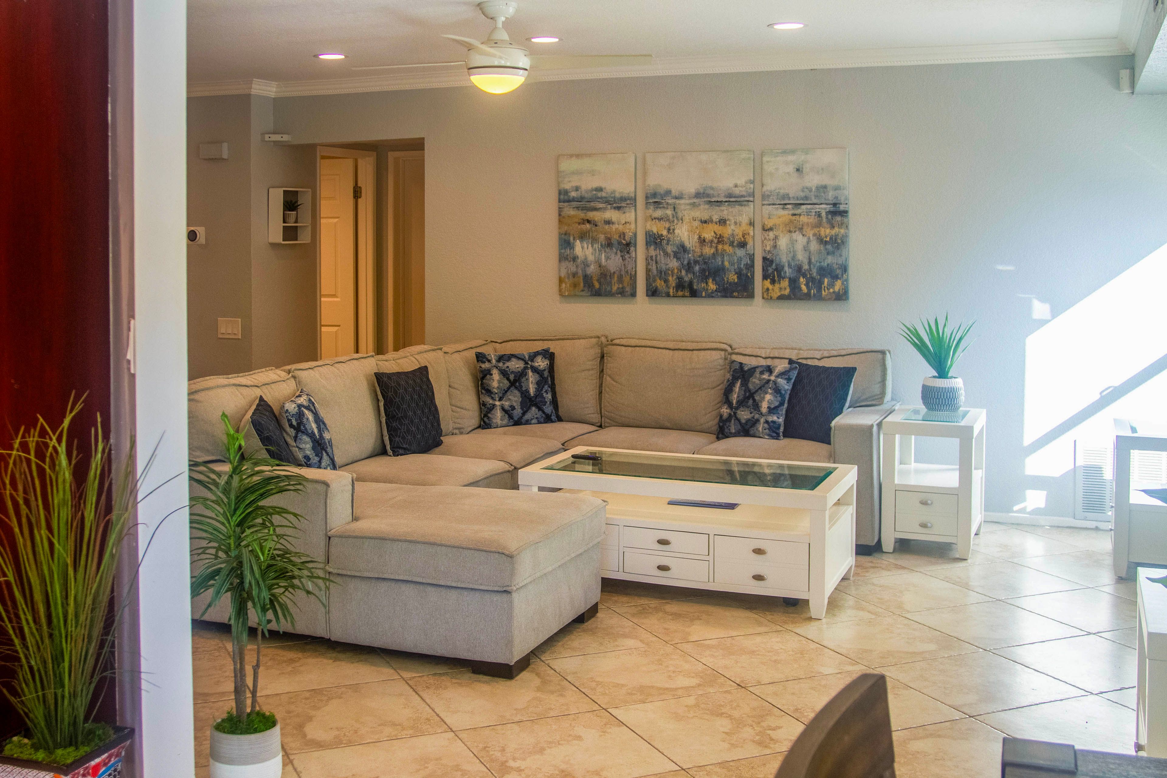 Living Room | Board Games | Sleeper Sofa | 1st Floor