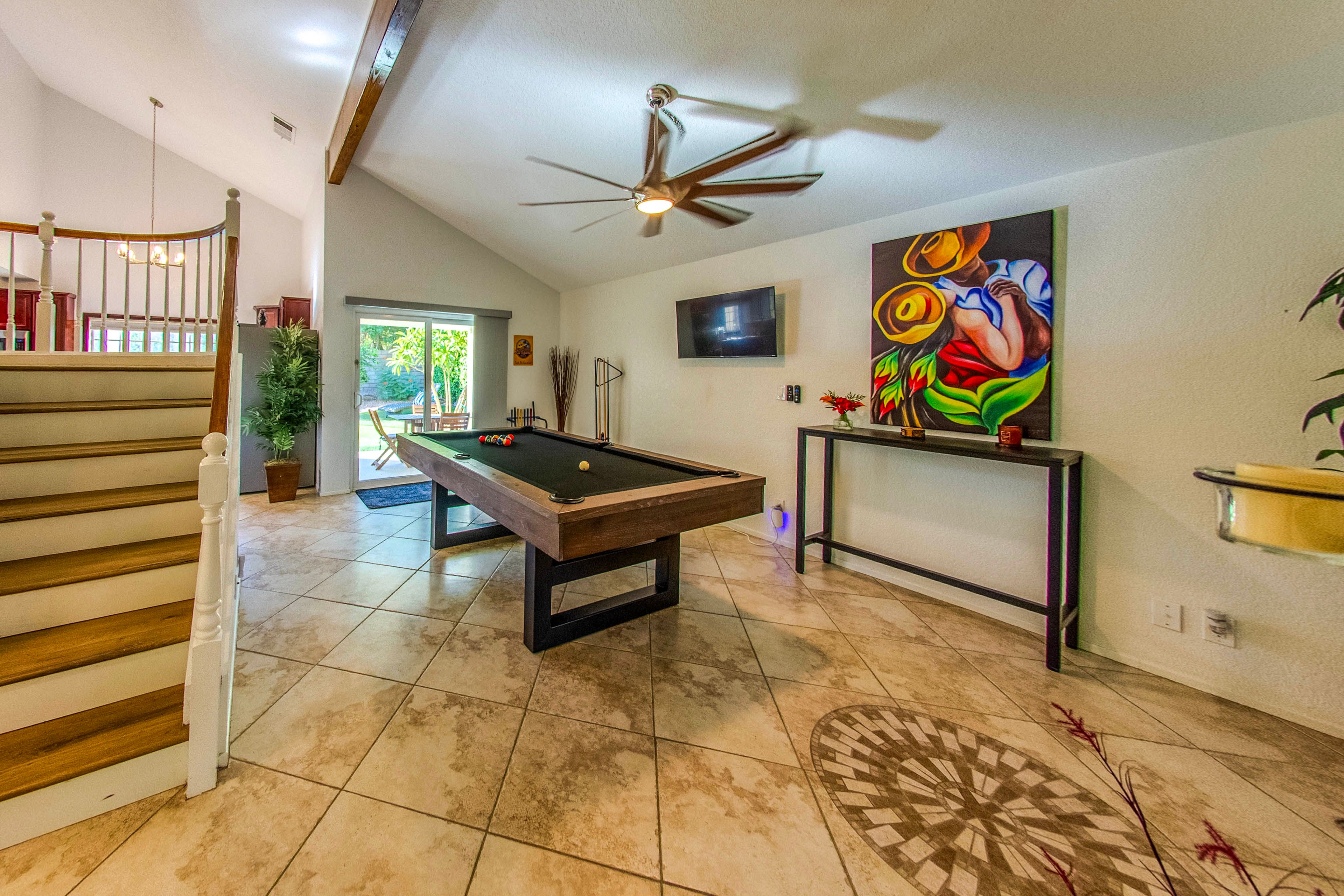 Game Room | 1st Floor | Smart TV w/ Local Channels