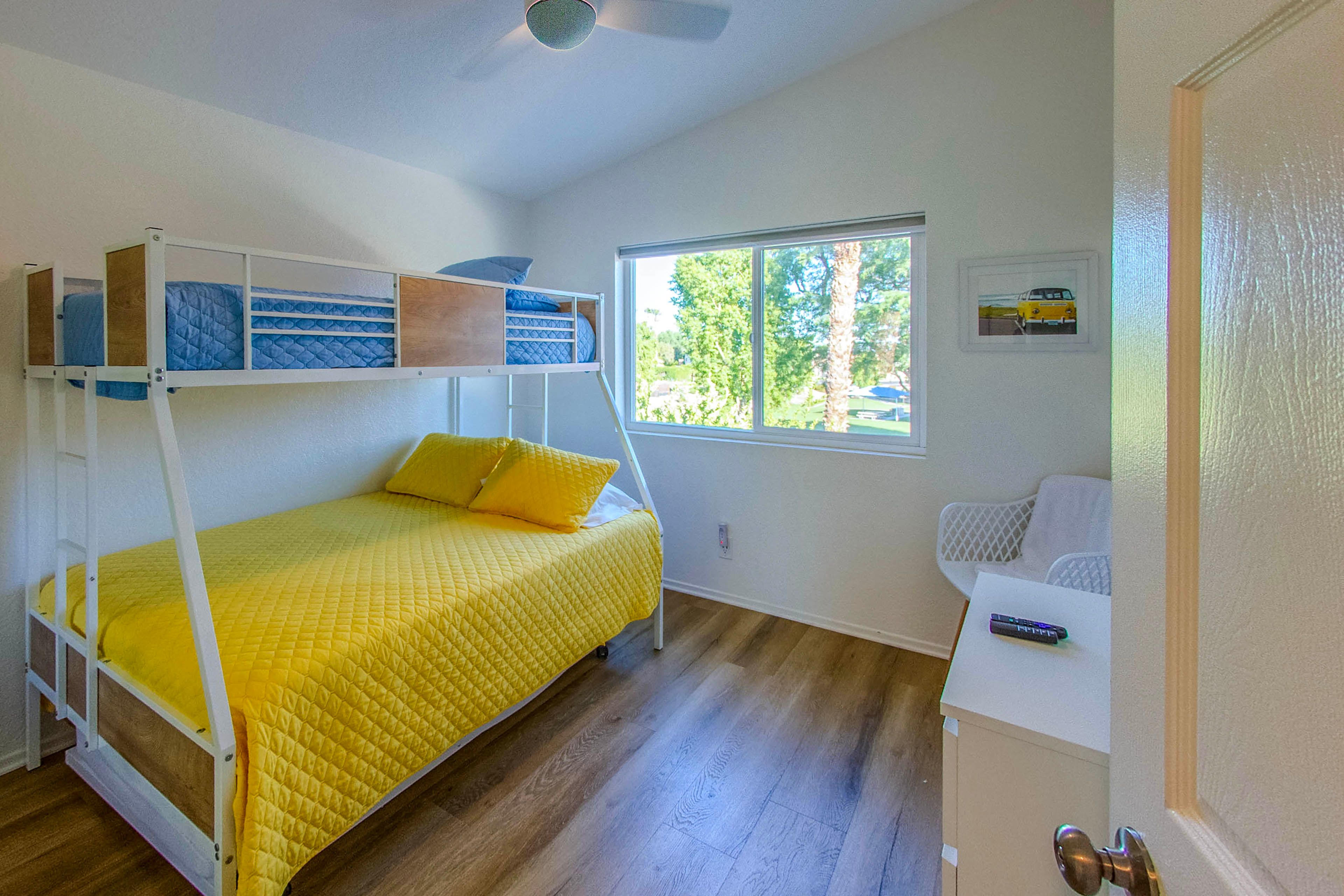 Bedroom 2 | Twin/Full Bunk Bed w/ Twin Trundle | 2nd Floor | Stairs Required