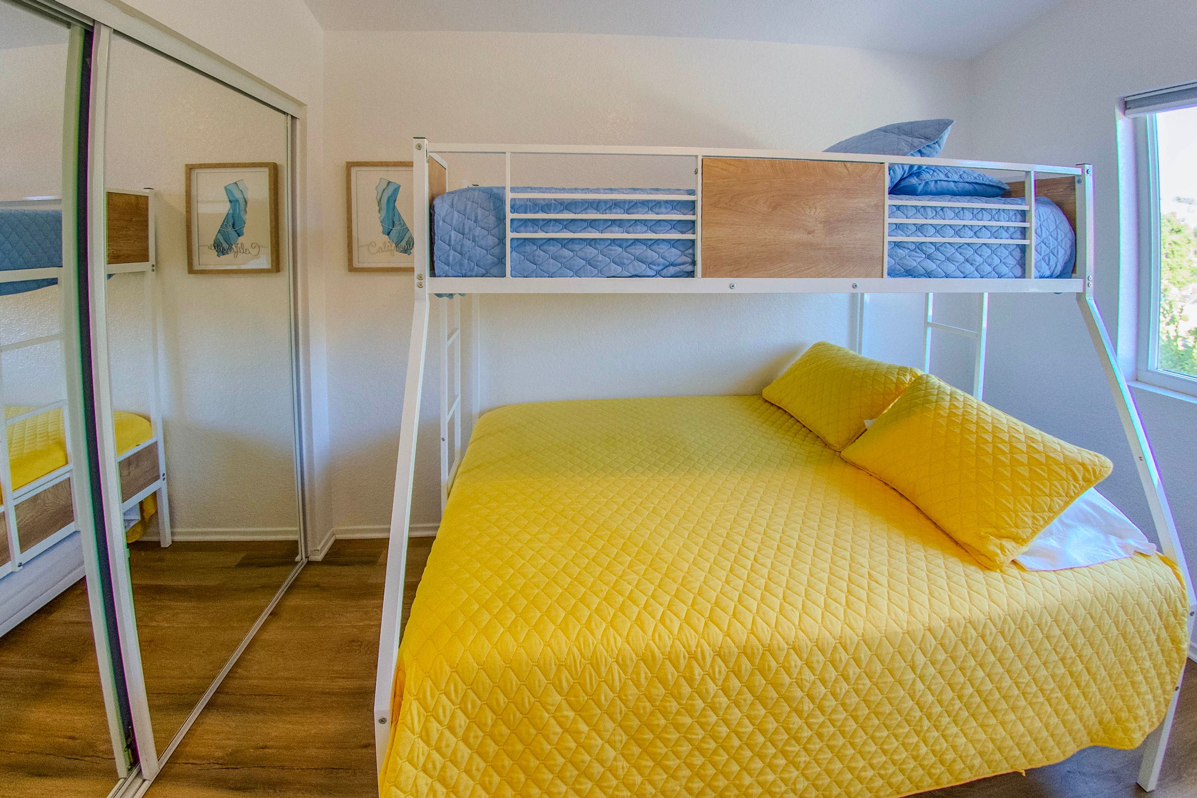 Bedroom 2 | Hangers | Smart TV w/ Local Channels