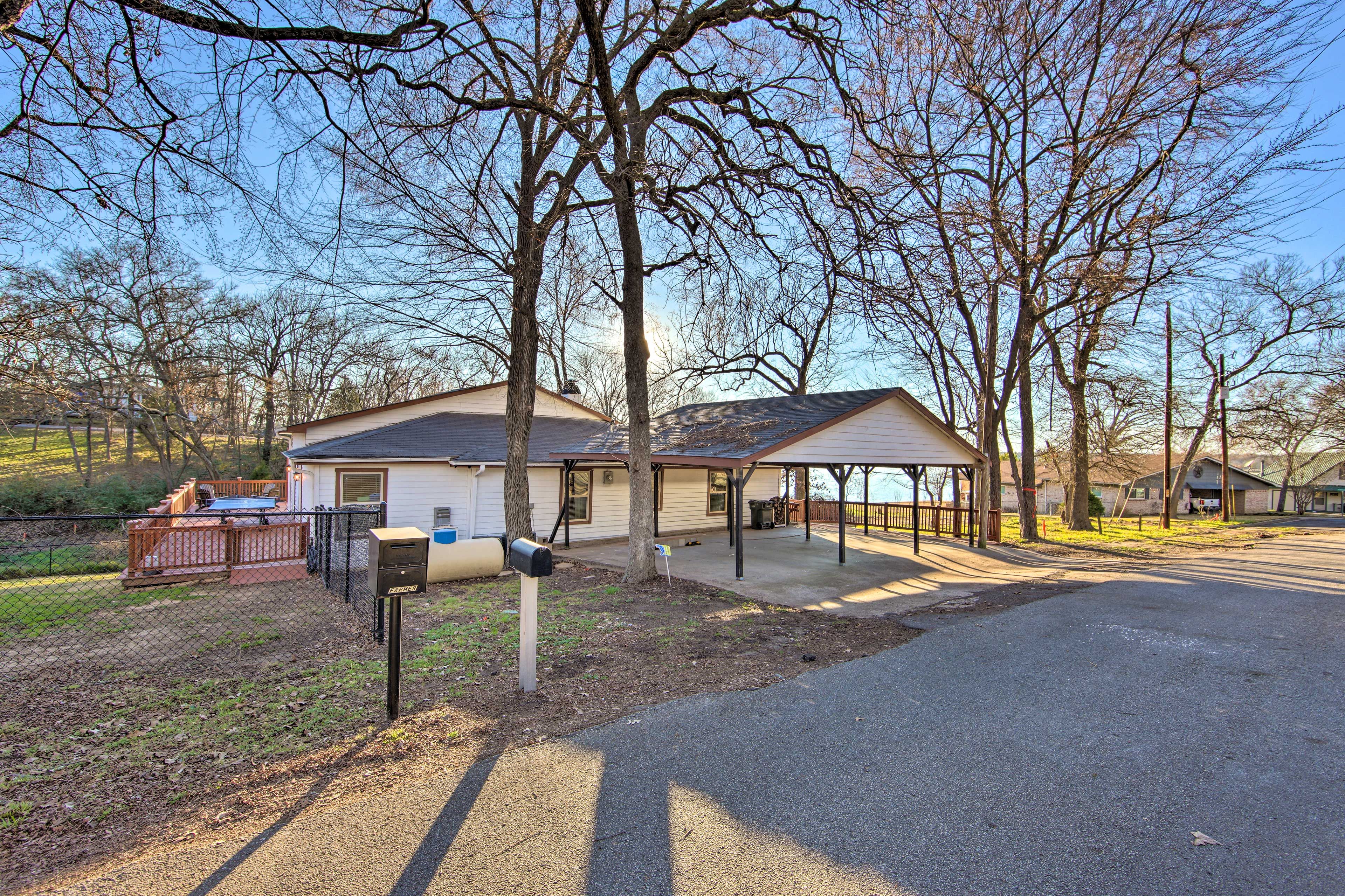 Exterior | Driveway Parking (3 Vehicles) | Trailer Parking Allowed On-Site