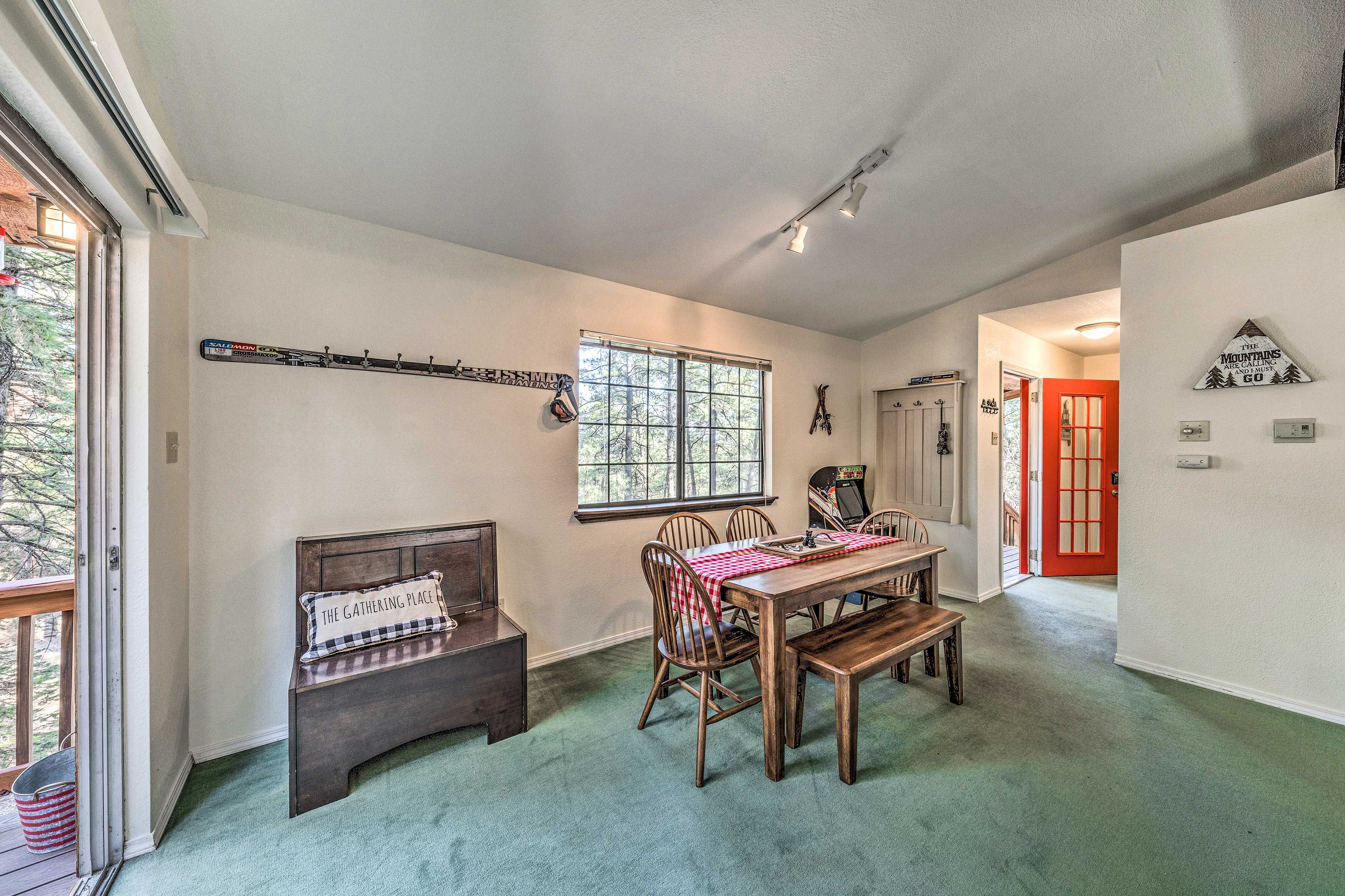 Dining Area | Central Heating