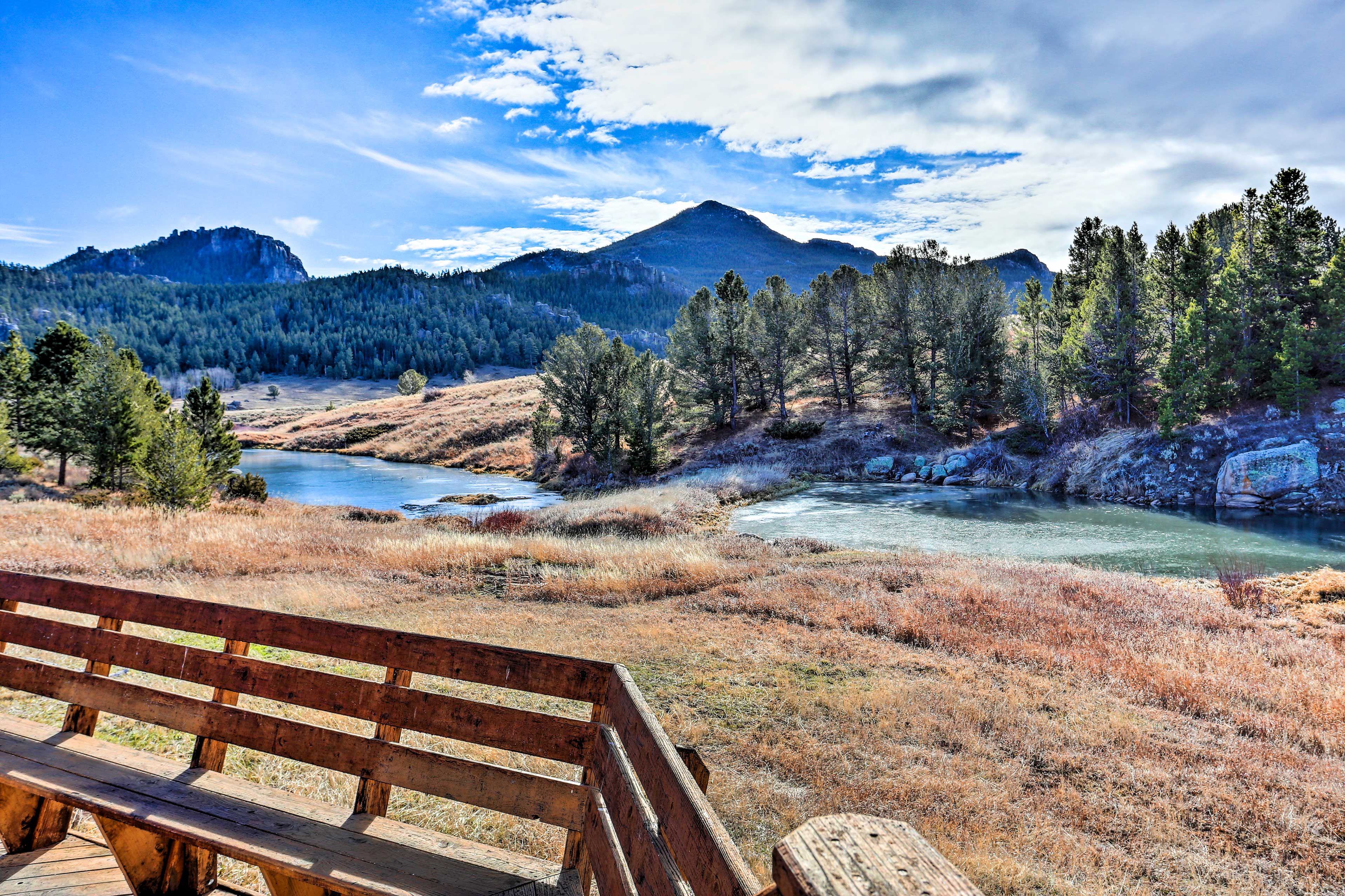 Deck | 170-Acre Property | 7,500 Sq Ft