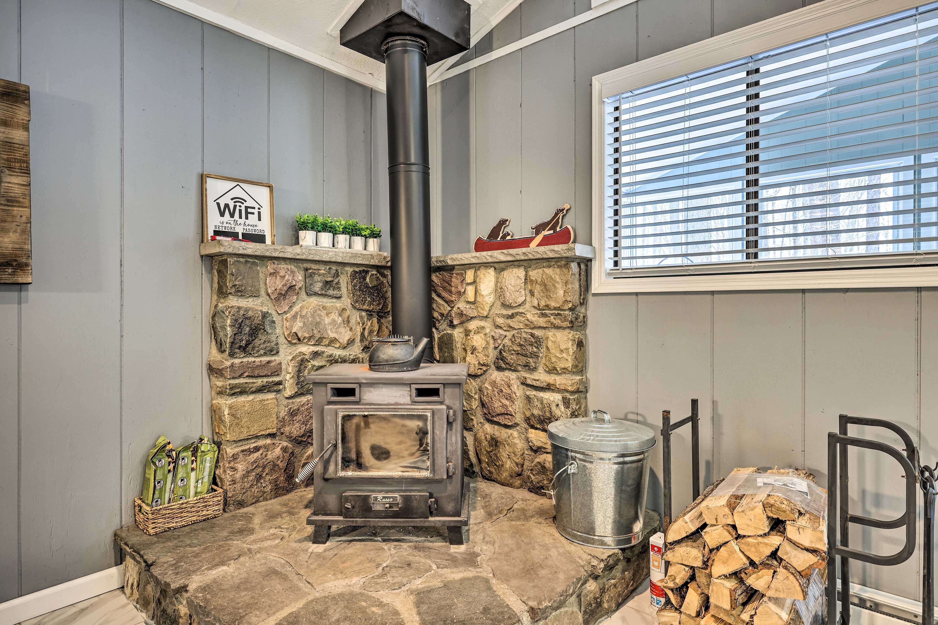 Fireplace | Firewood Provided