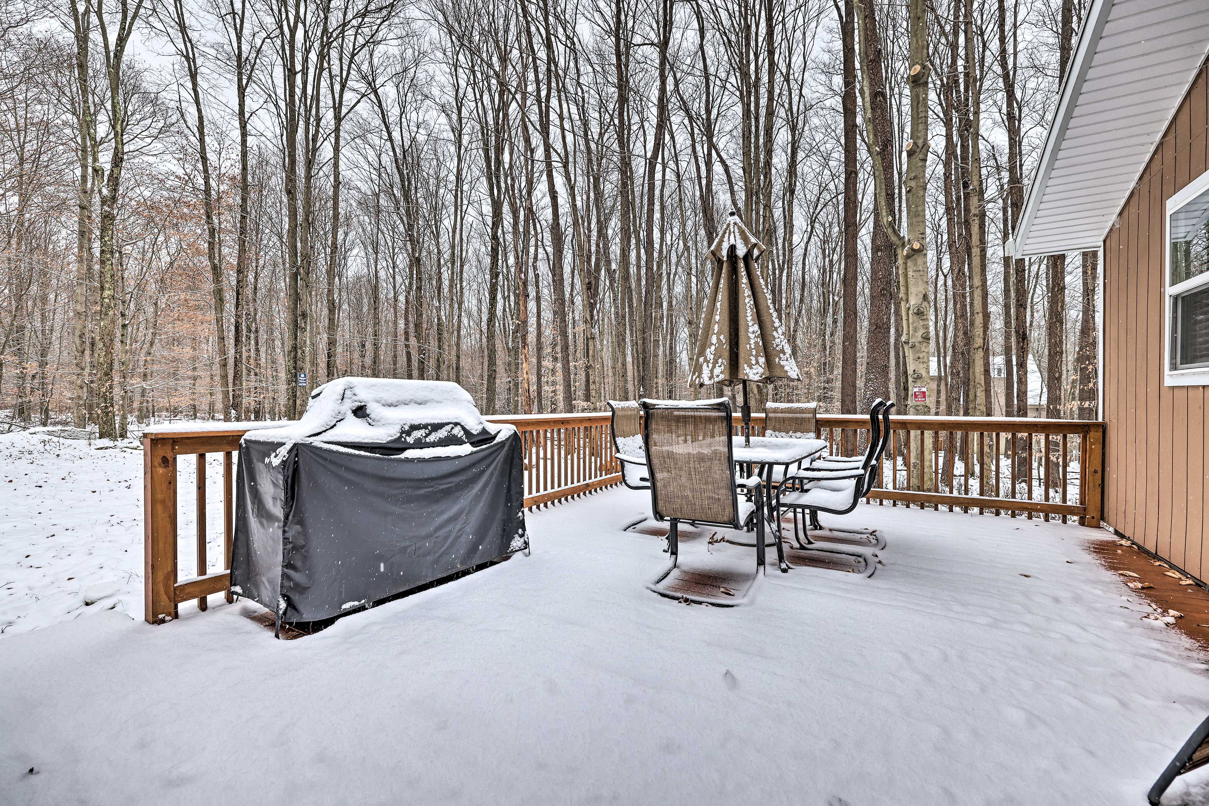 Private Deck | Gas Grill