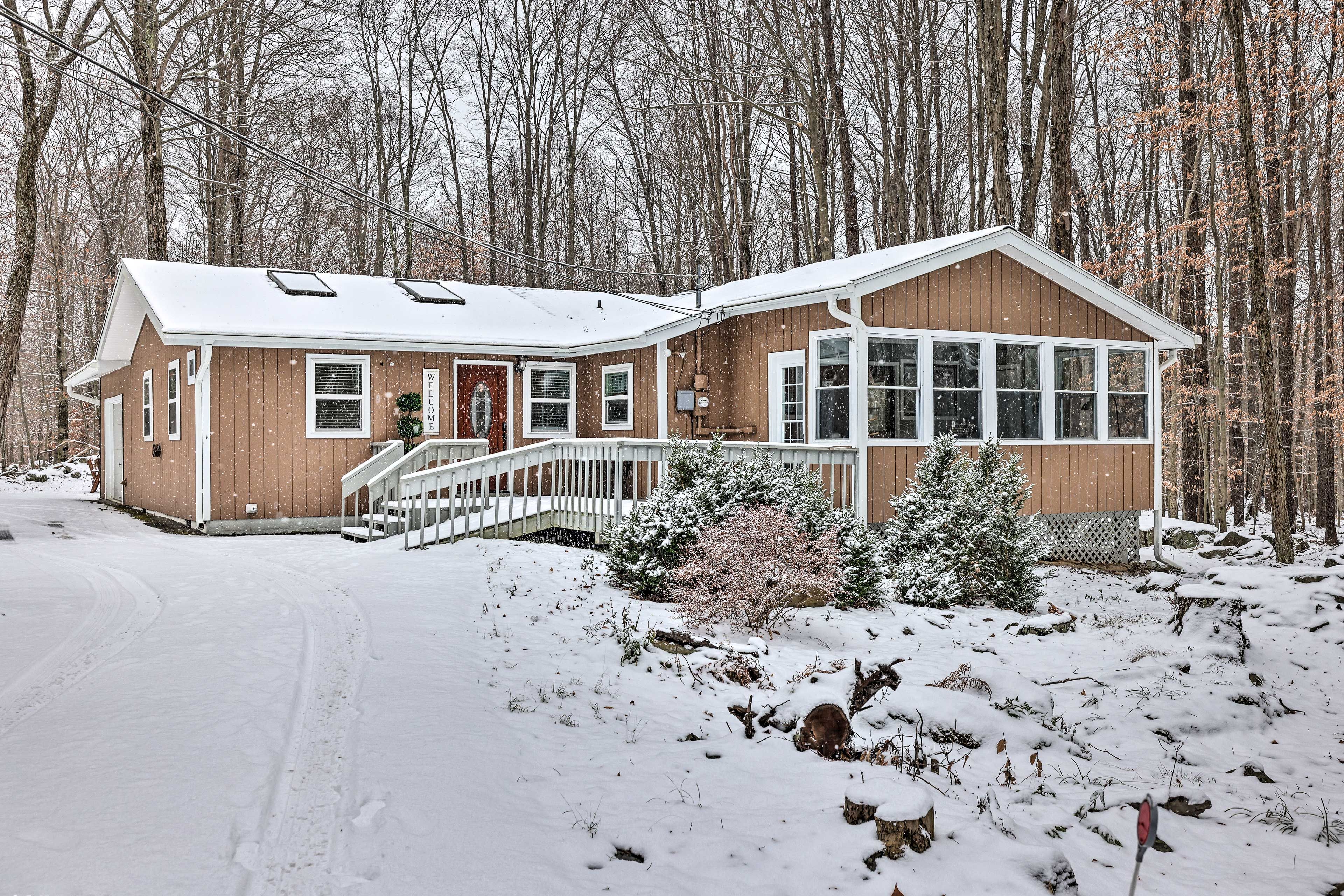 House Exterior | Handicap Ramp | Single-Story Home