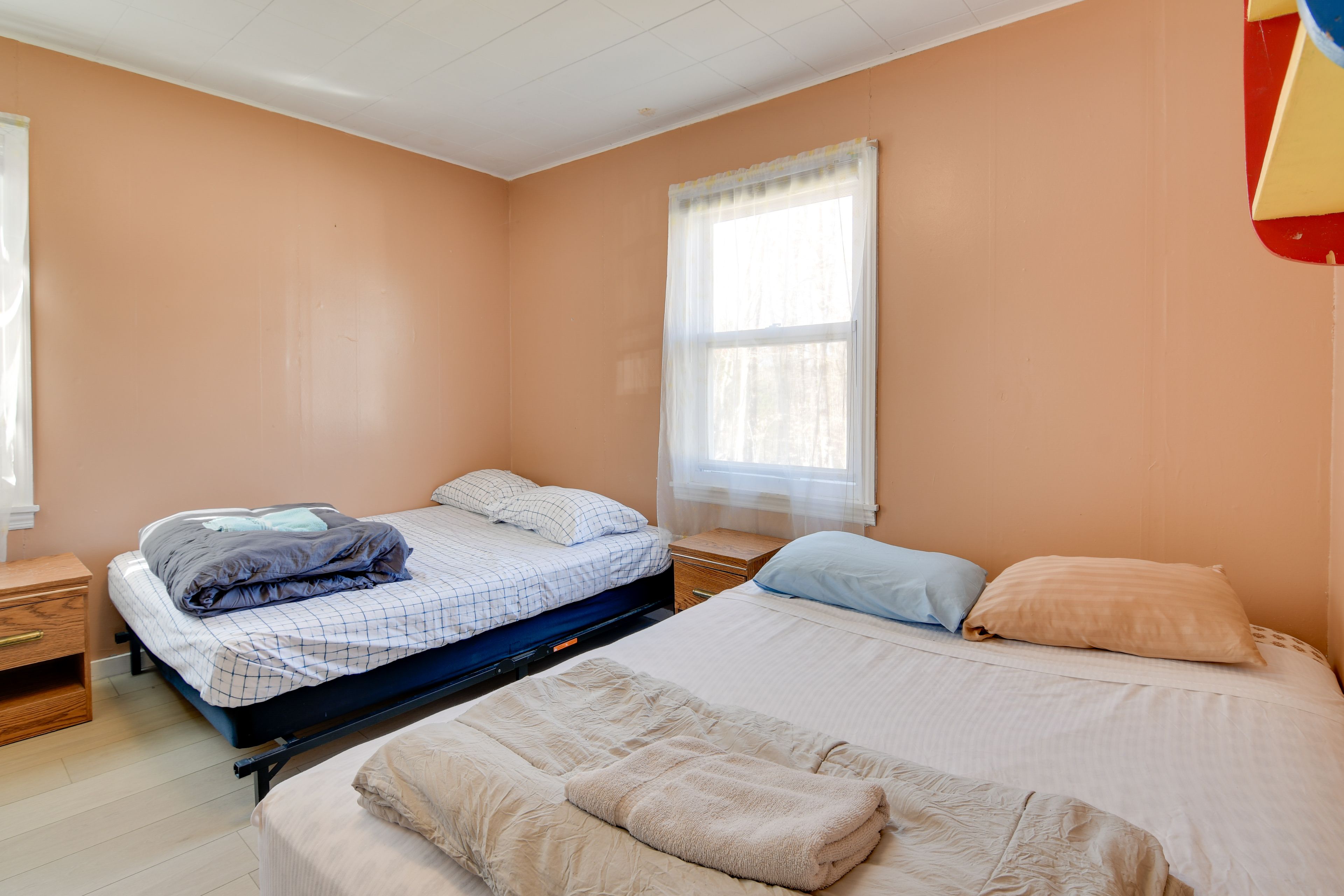Bedroom 1 | 2 Full Beds | Linens Provided