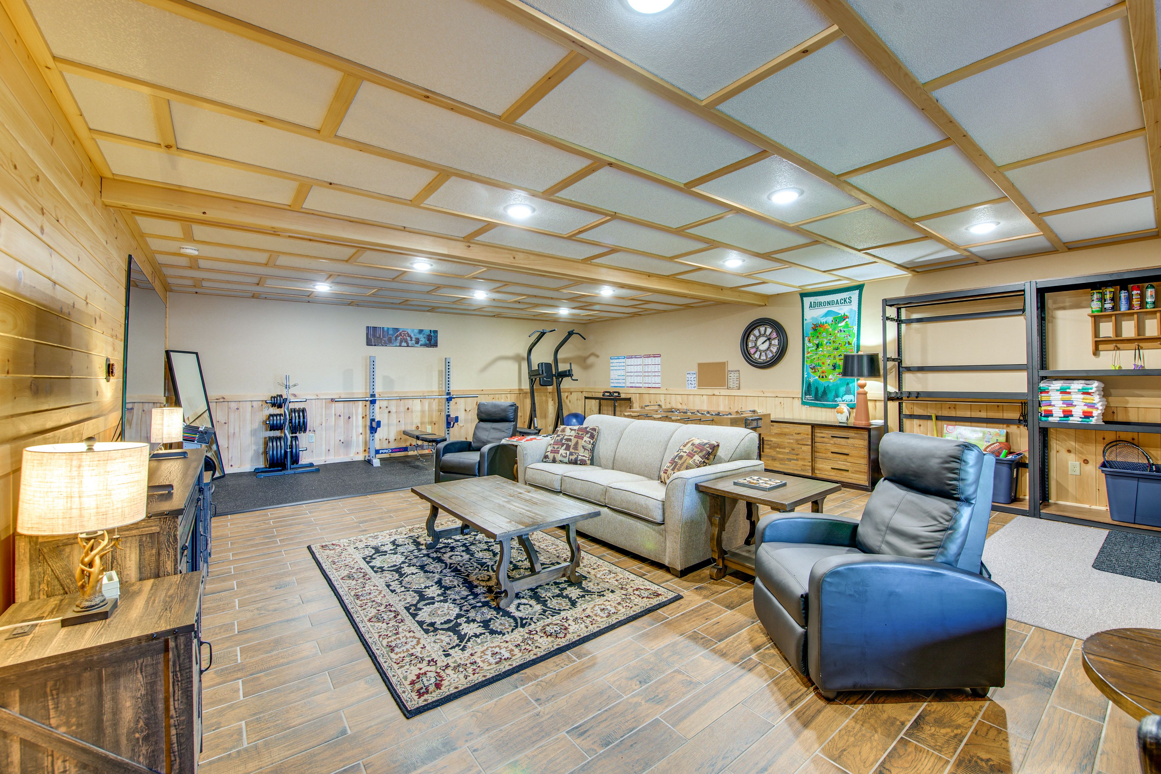 Game Room | Smart TV | Full Futon | Lower Level