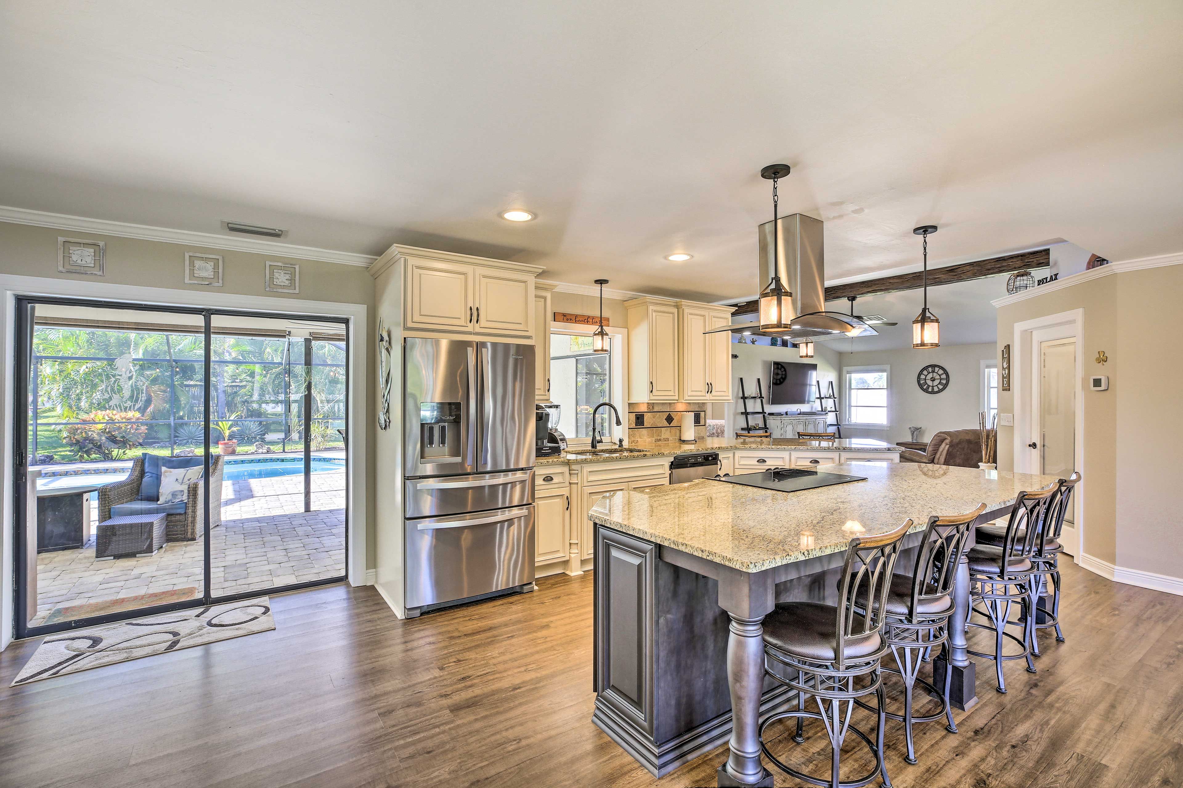 Fully Equipped Kitchen | Keurig Coffee Maker
