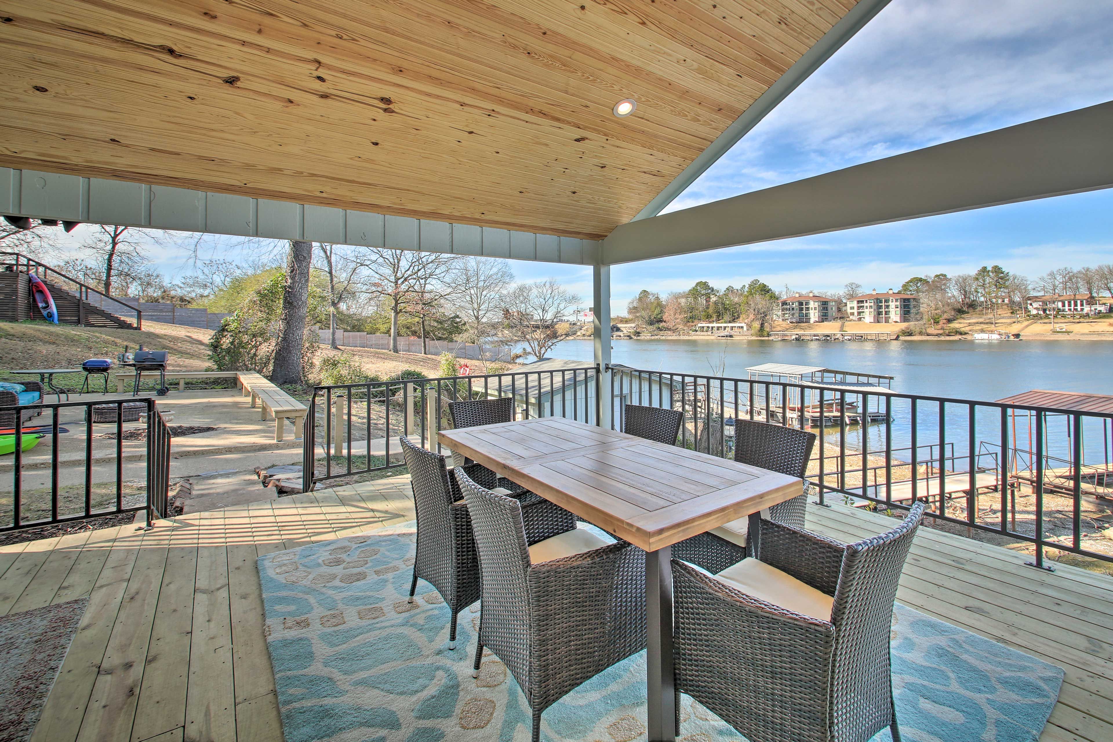 Deck | Kayaks Provided