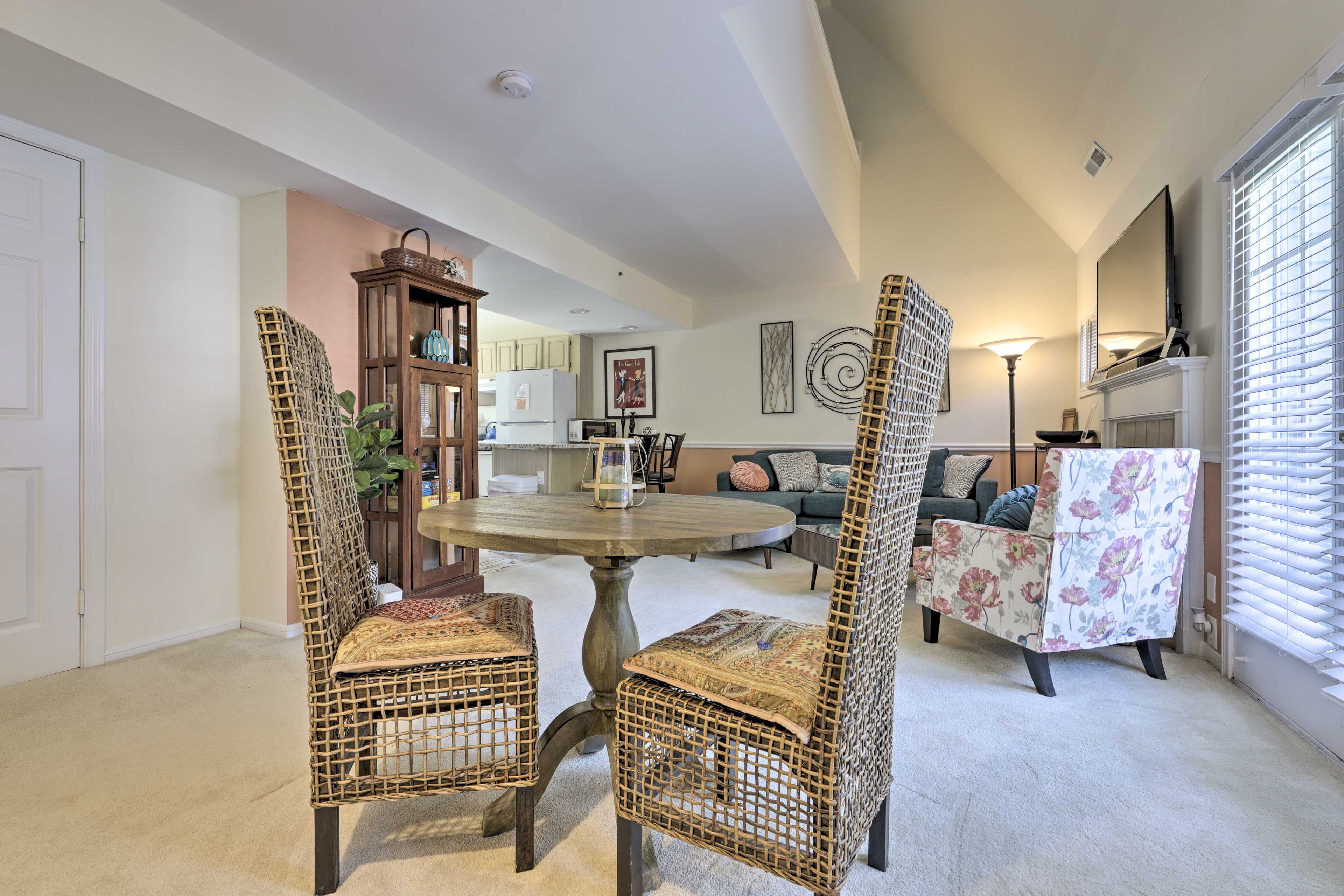 Living Room | Central Heating & A/C