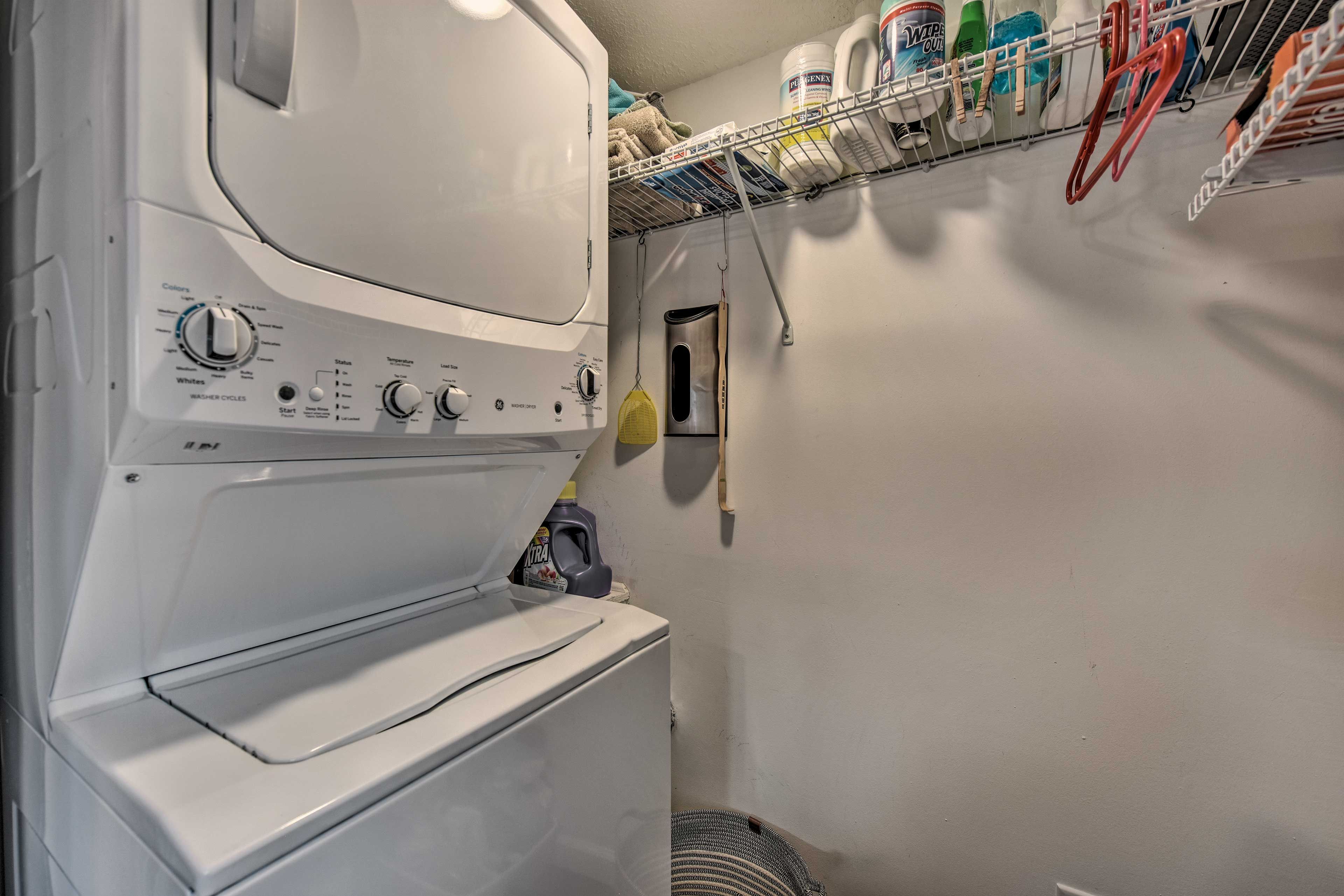 In-Unit Laundry | Detergent Provided