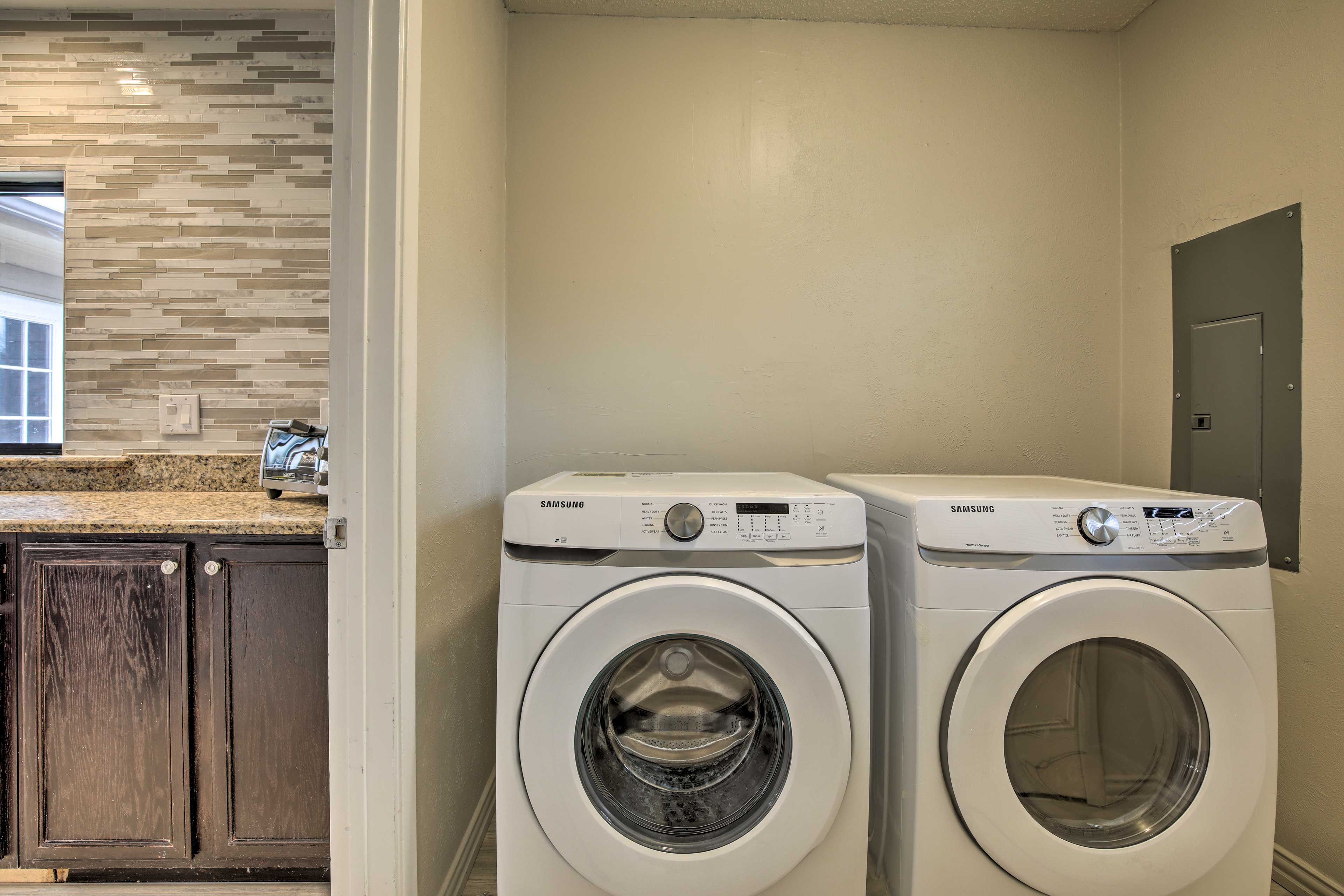 In-Unit Laundry | Iron/Ironing Board