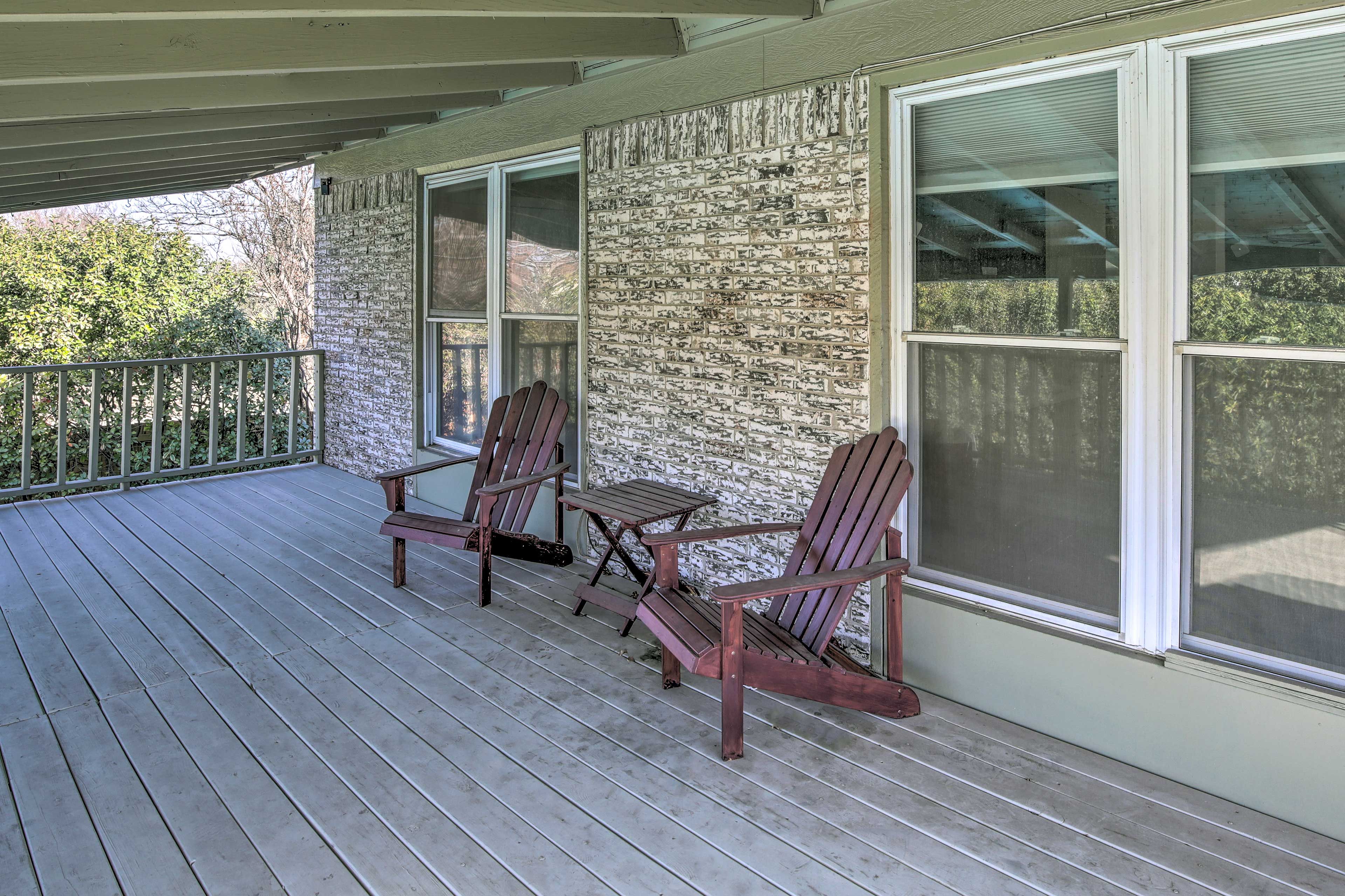 Private Porch | 2nd Floor | Access via Bedroom 1