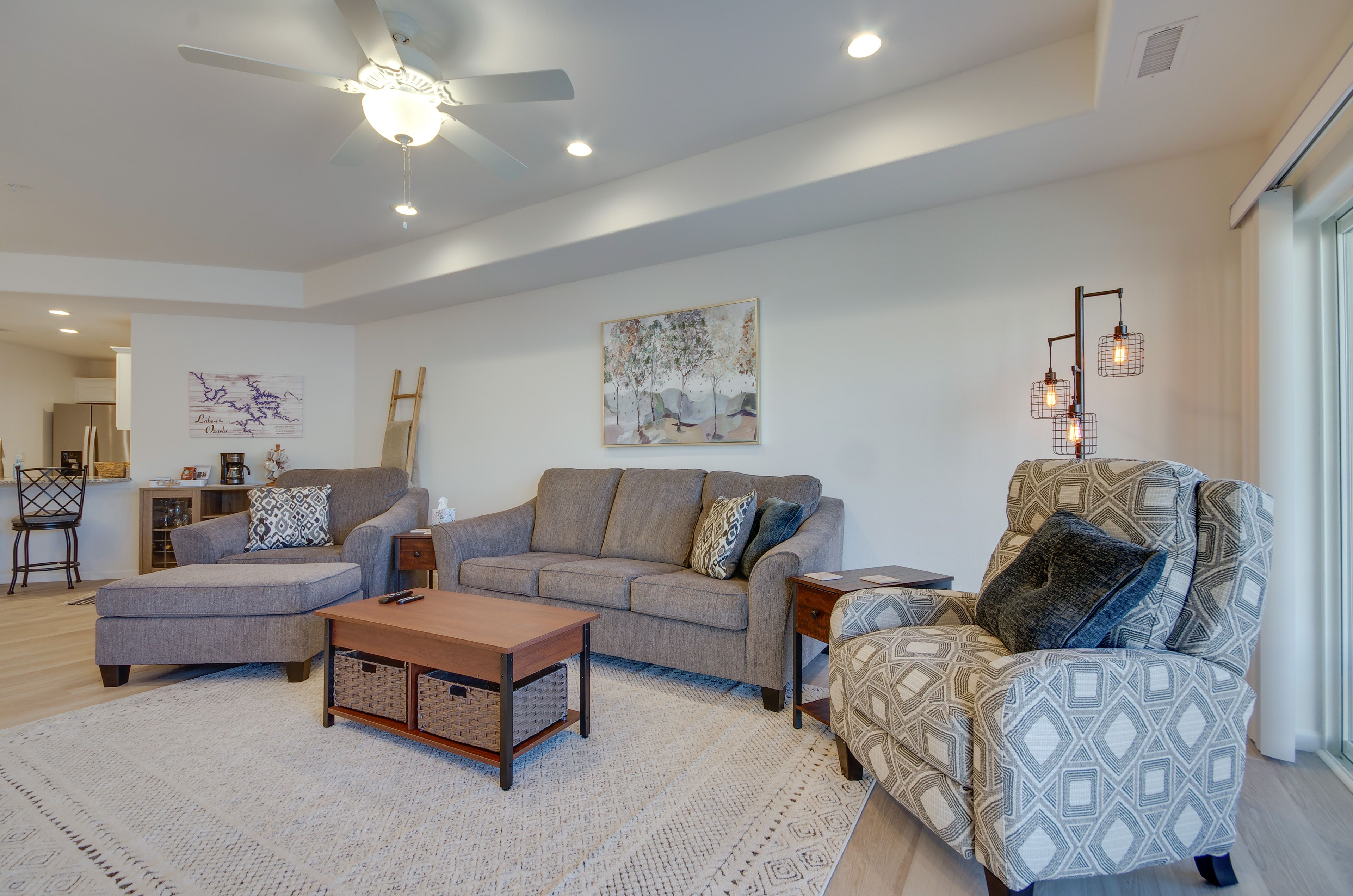 Living Room | Central Heat & A/C | Smart TV