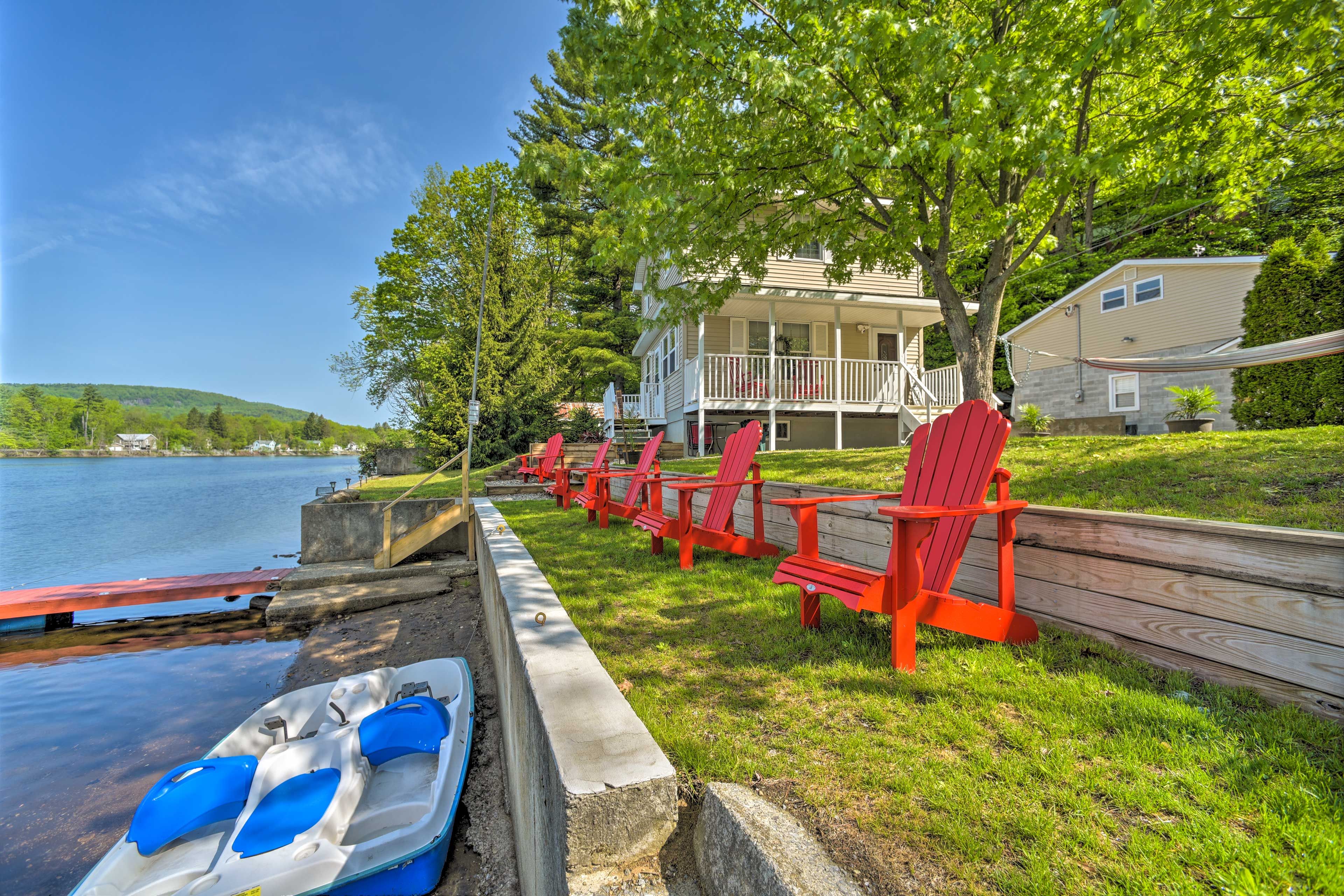 Private Yard | Direct Hudson River Access