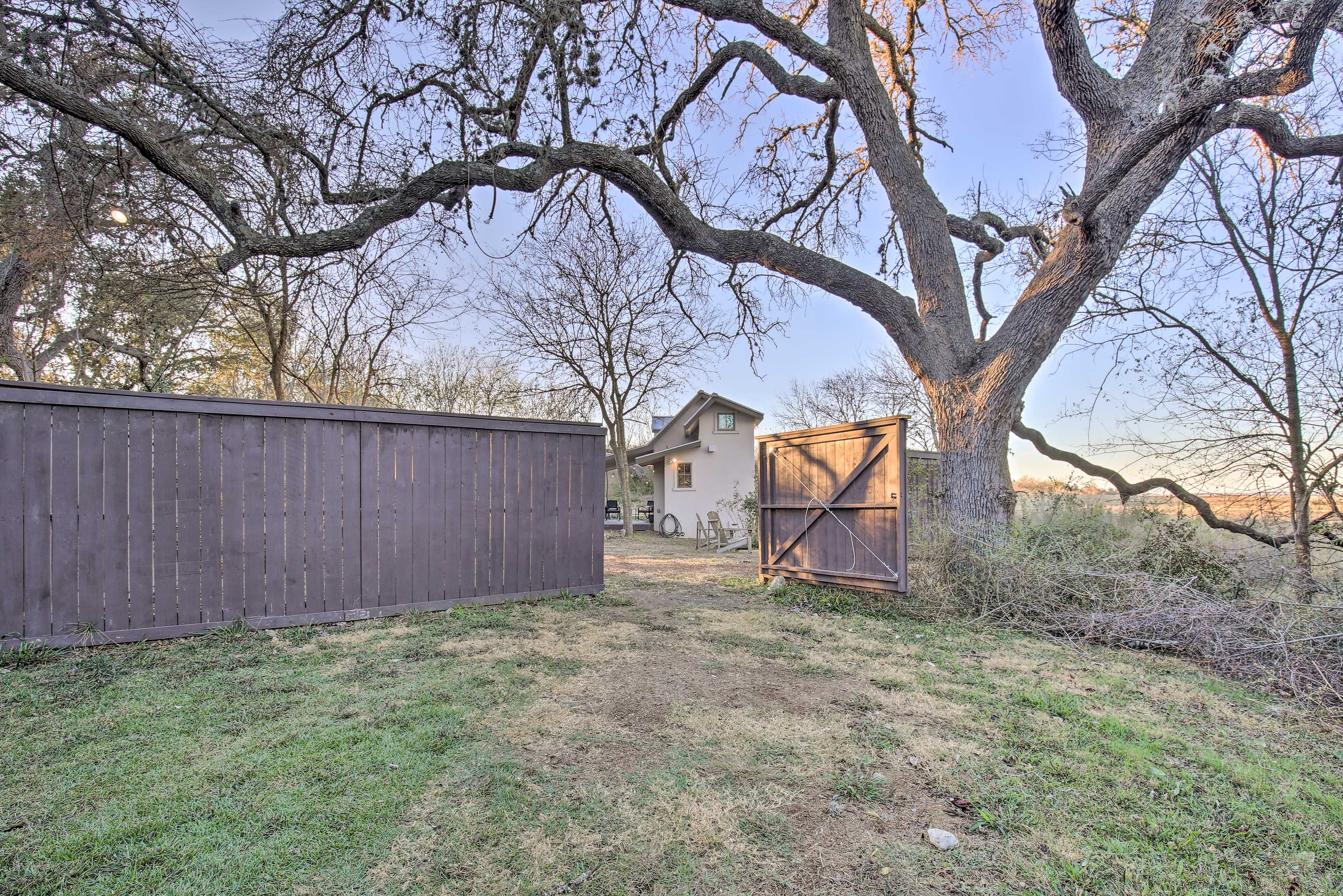 Gate to Access Cottage