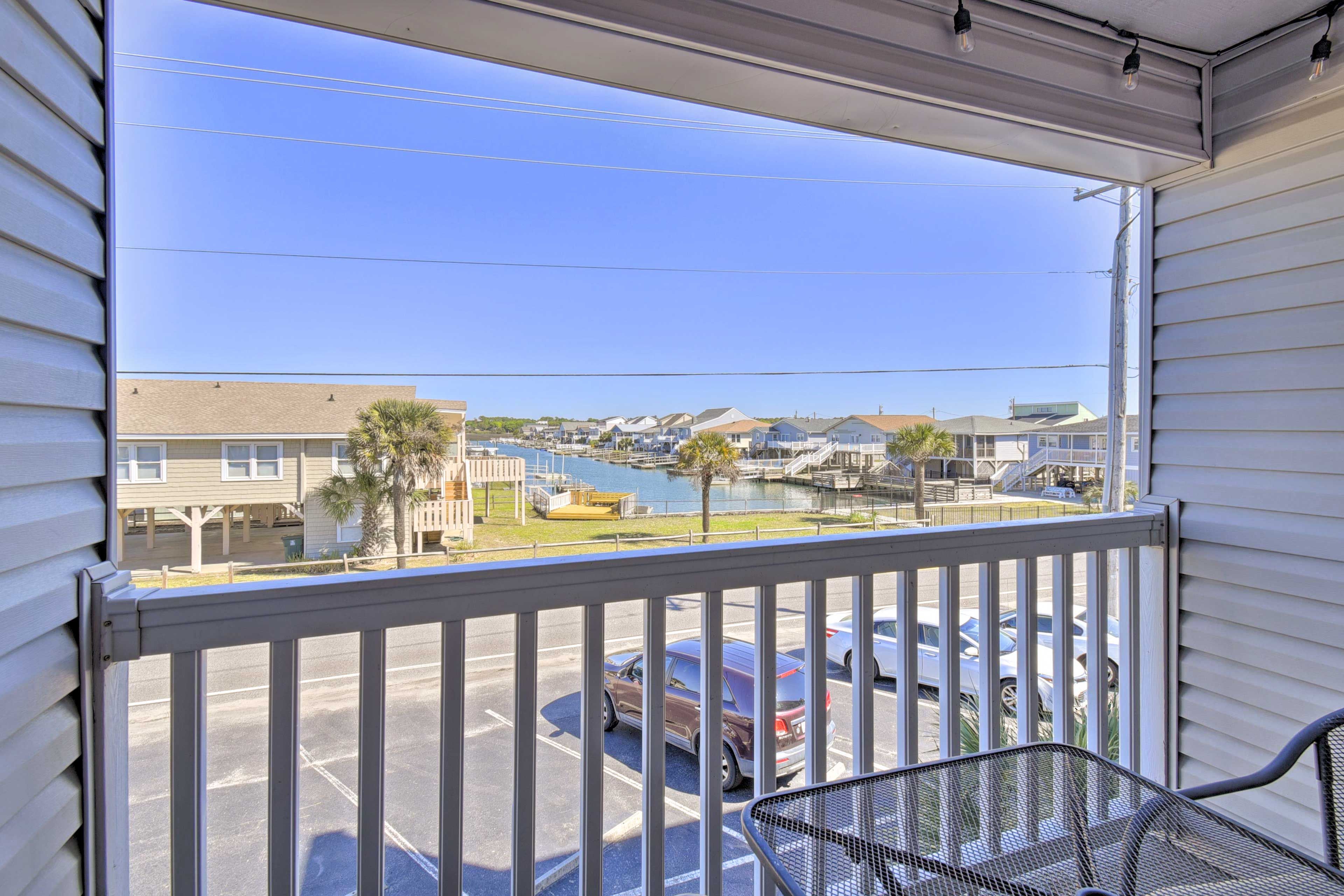 Balcony | Creek Views