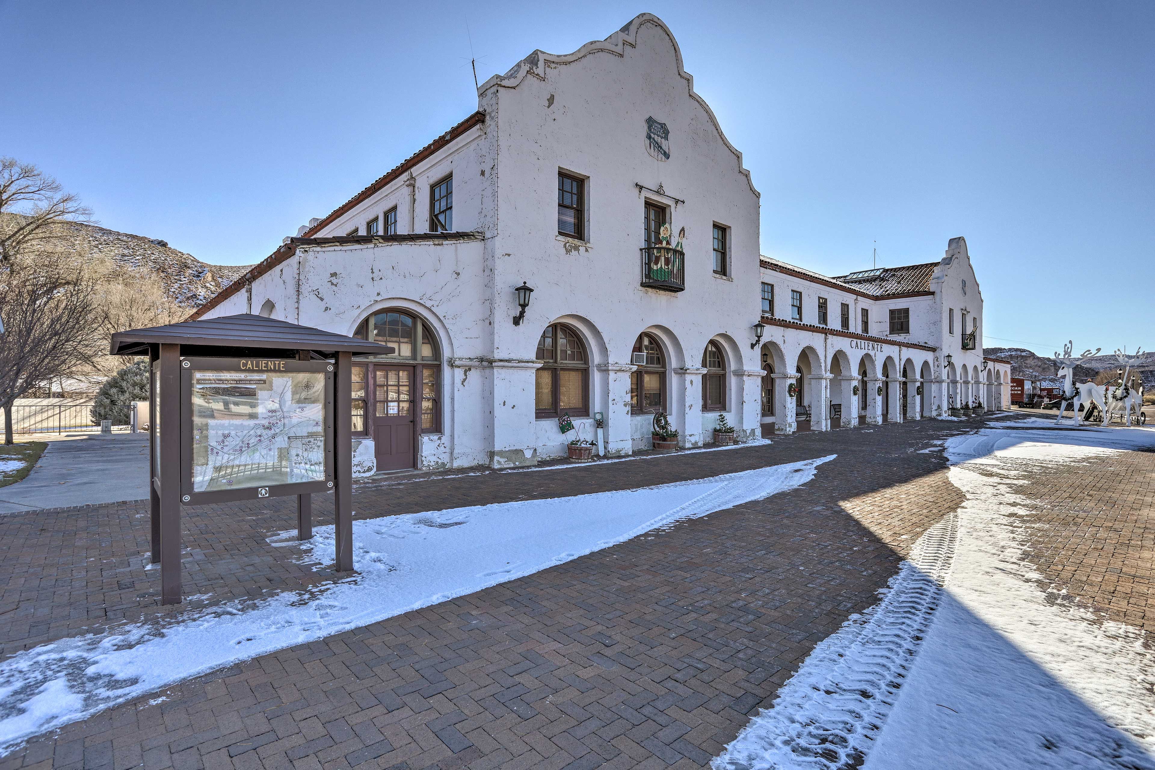 Caliente Railroad Depot & Boxcar Museum