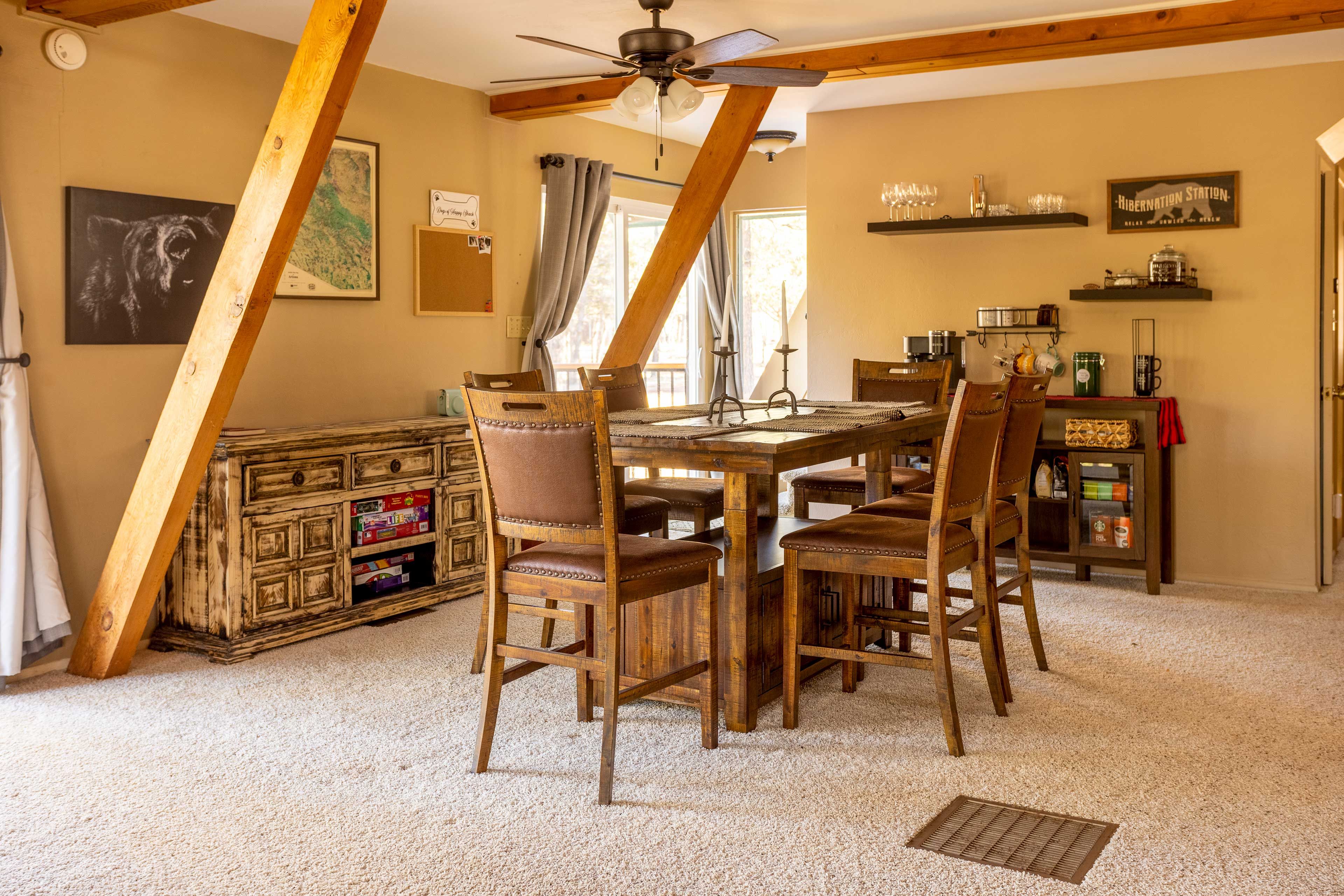 Dining Area | 1st Floor | Dishware/Flatware Provided