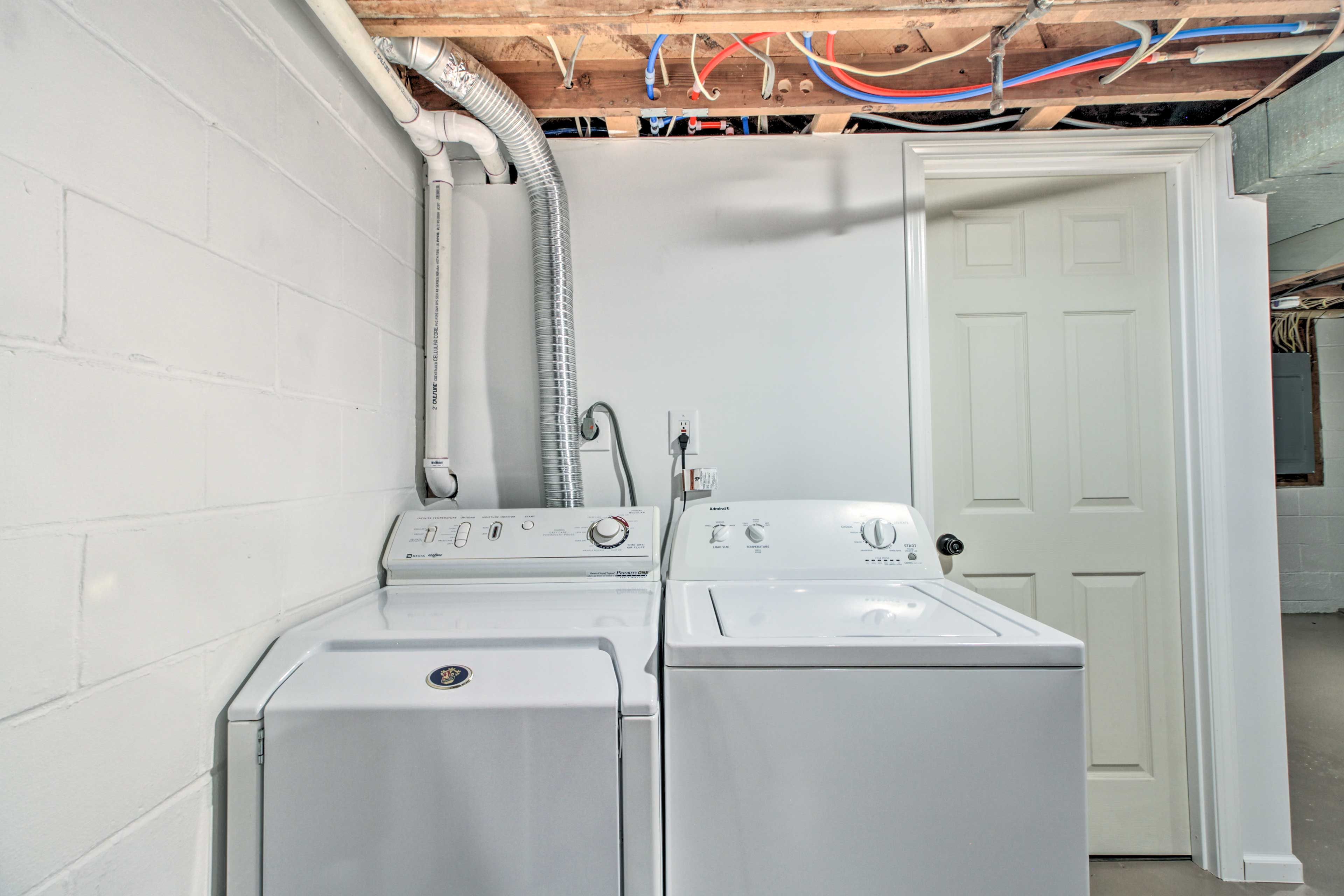 Basement | Stairs Required | Laundry Detergent