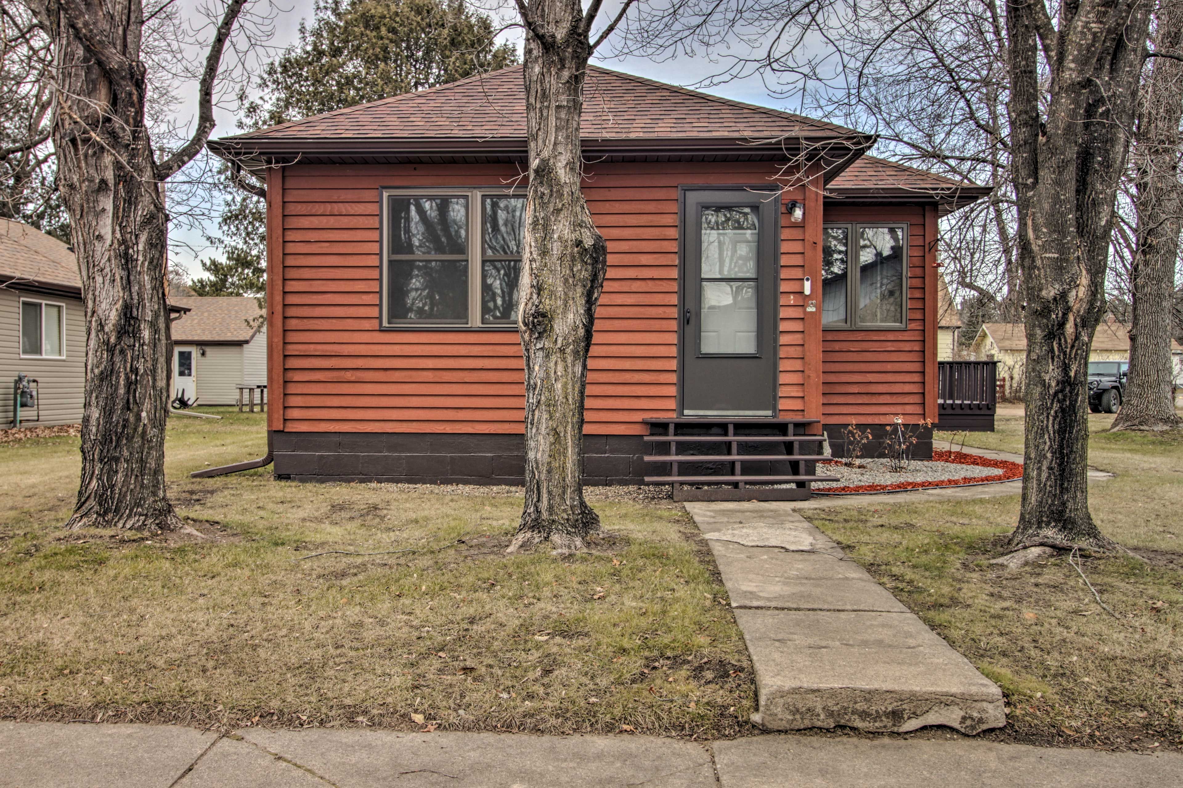 Crosby Vacation Rental | 2BR | 1BA | 4 Steps Required for Entry | 1,008 Sq Ft