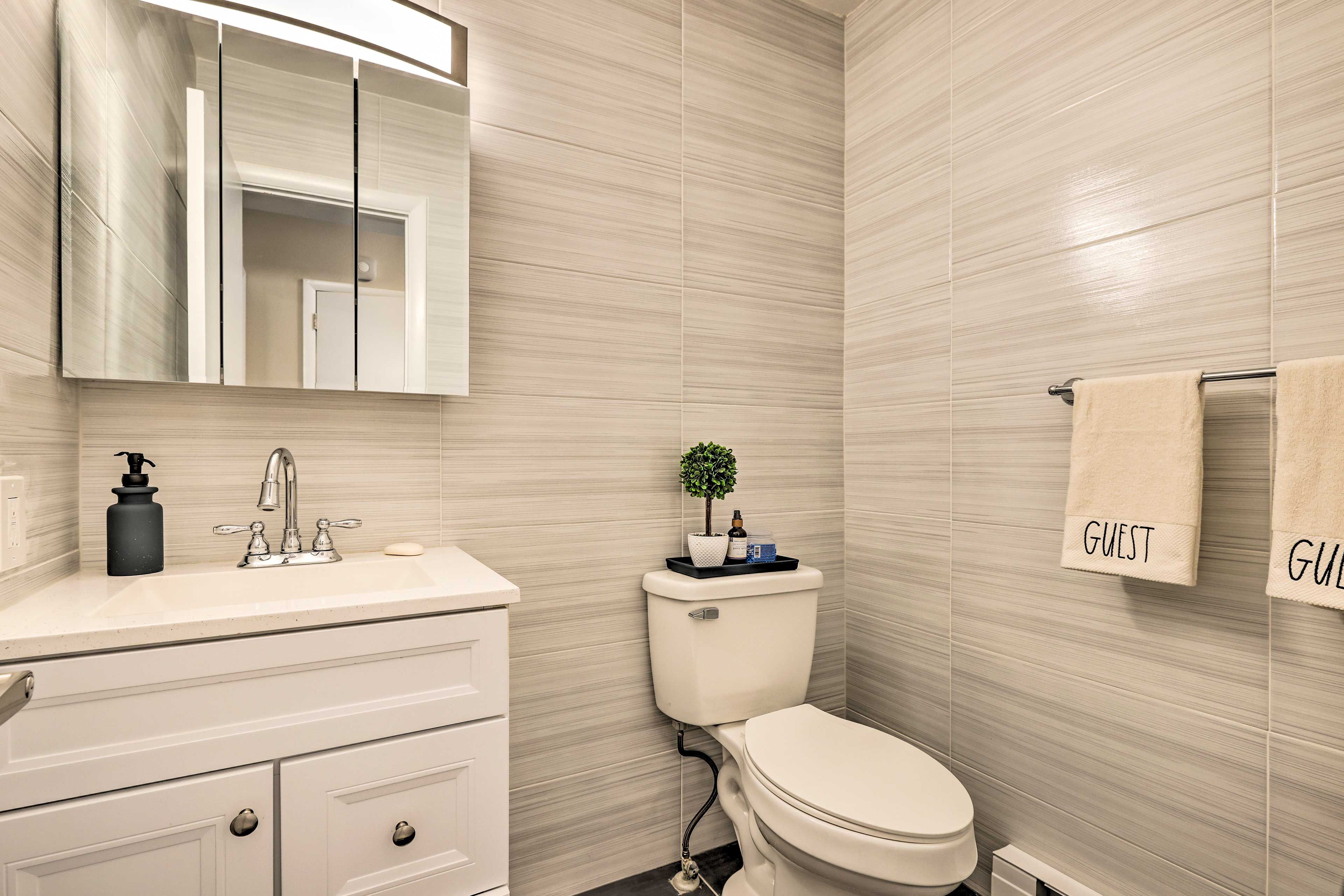 Half Bathroom | Hair Dryer